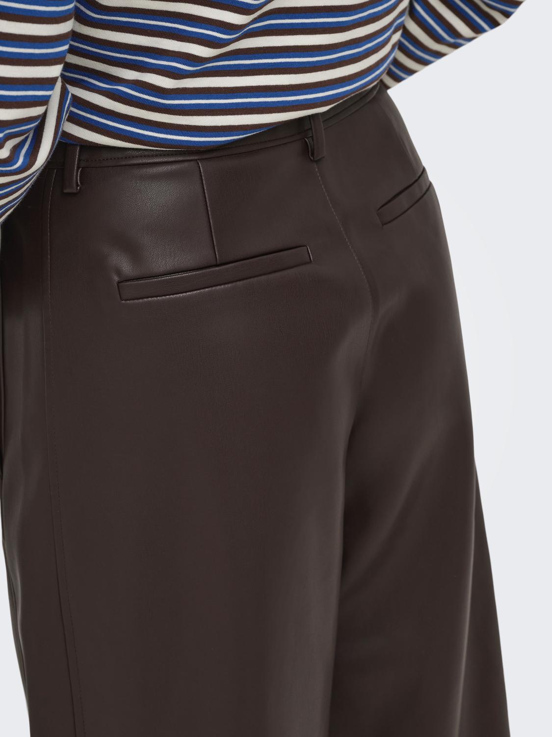 ONLNELI MW FAUX LEA BARREL PANT PNT - 4