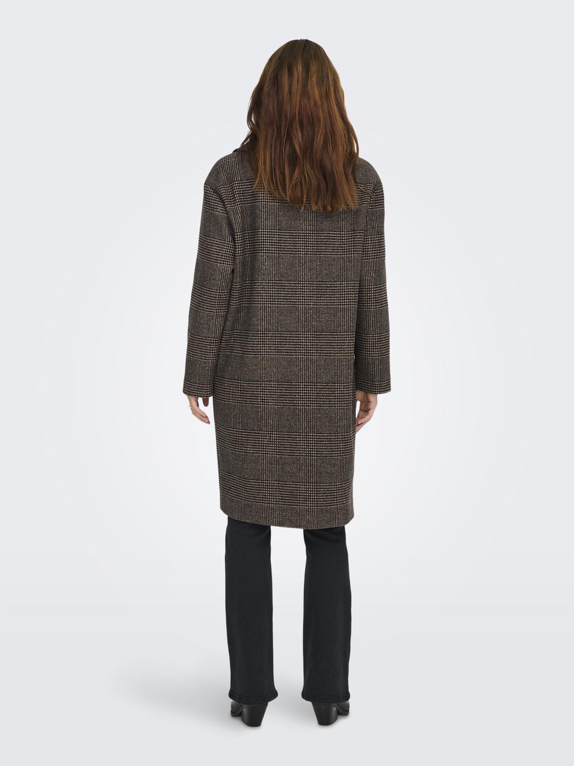 ONLMADISON LIFE CHECK COAT CC OTW UG - 2