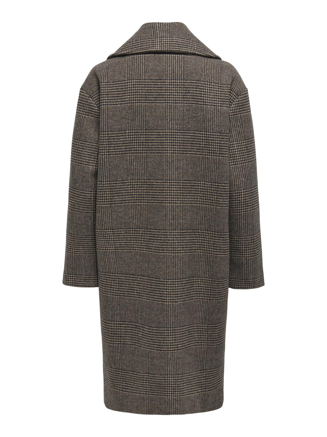 ONLMADISON LIFE CHECK COAT CC OTW UG - 7