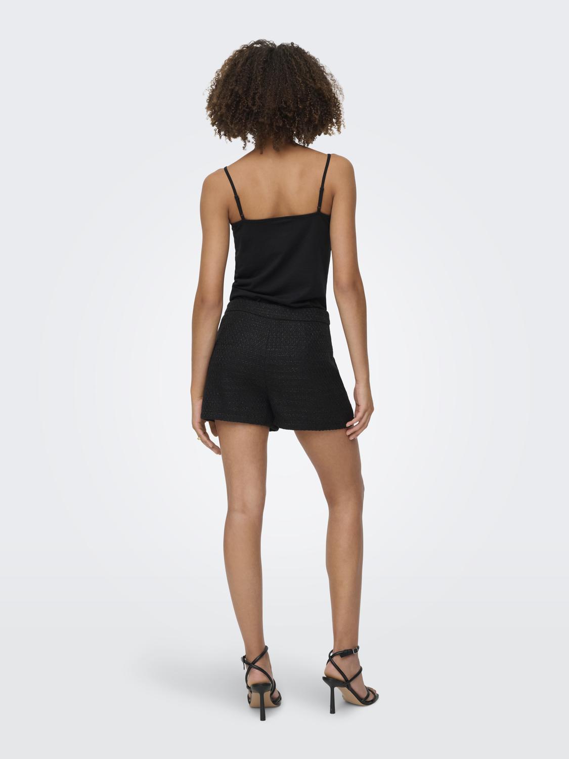 ONLLUKI BOUCLE SHORTS TLR - 2