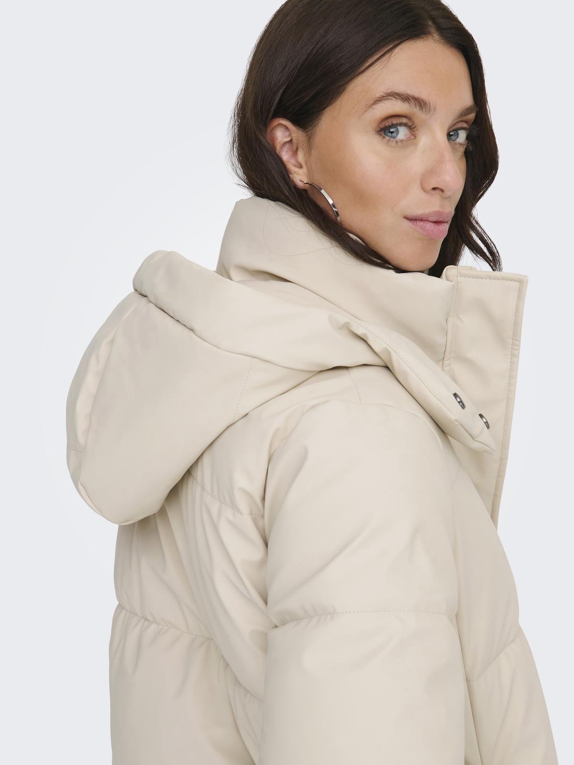 ONLAGNES COATED LONG PUFFER COAT OTW - 6