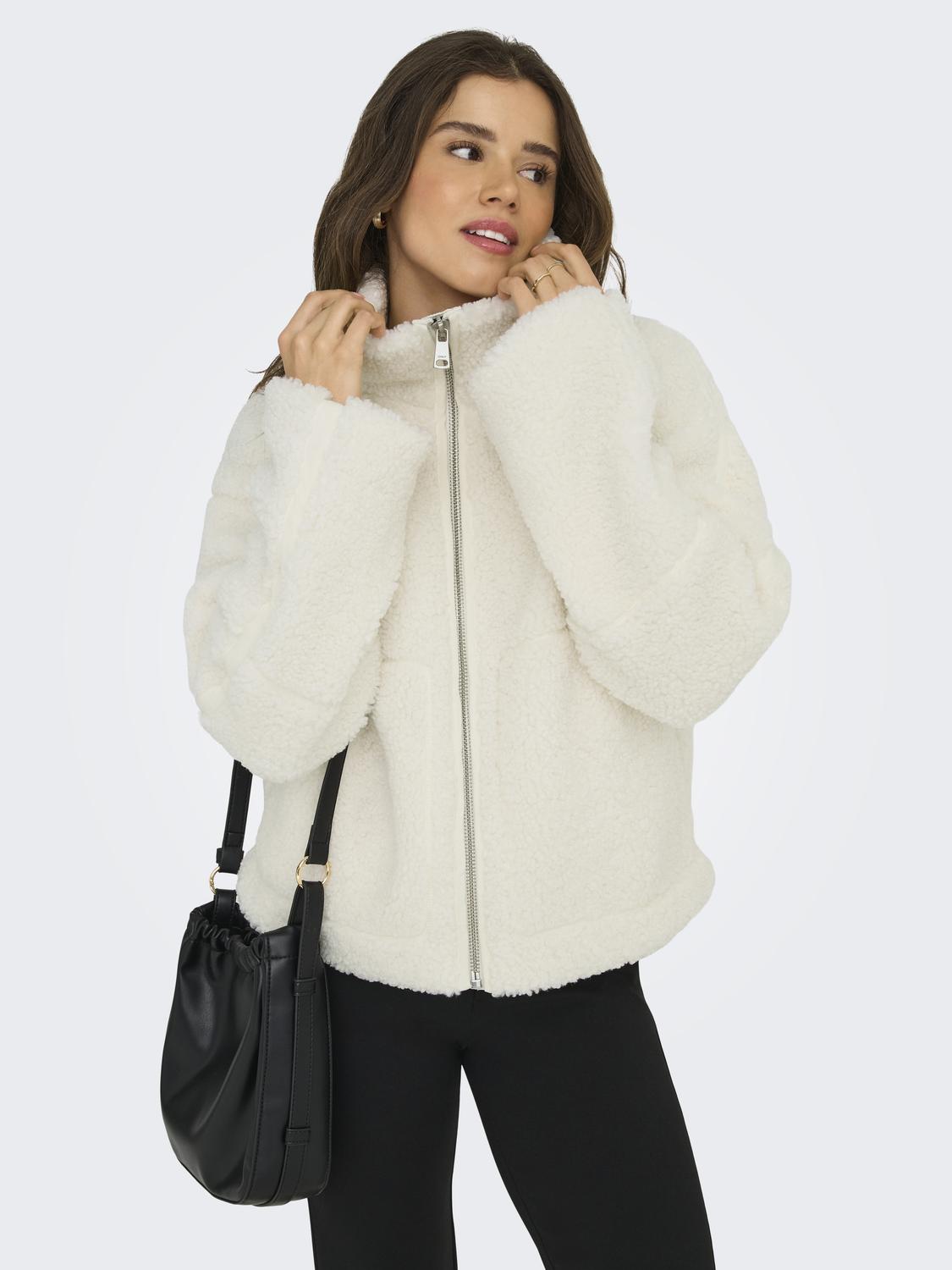 ONLASPEN TEDDY JACKET OTW - 4