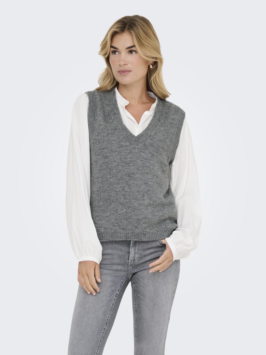 JDYELANORA S/L VN VEST KNT NOOS