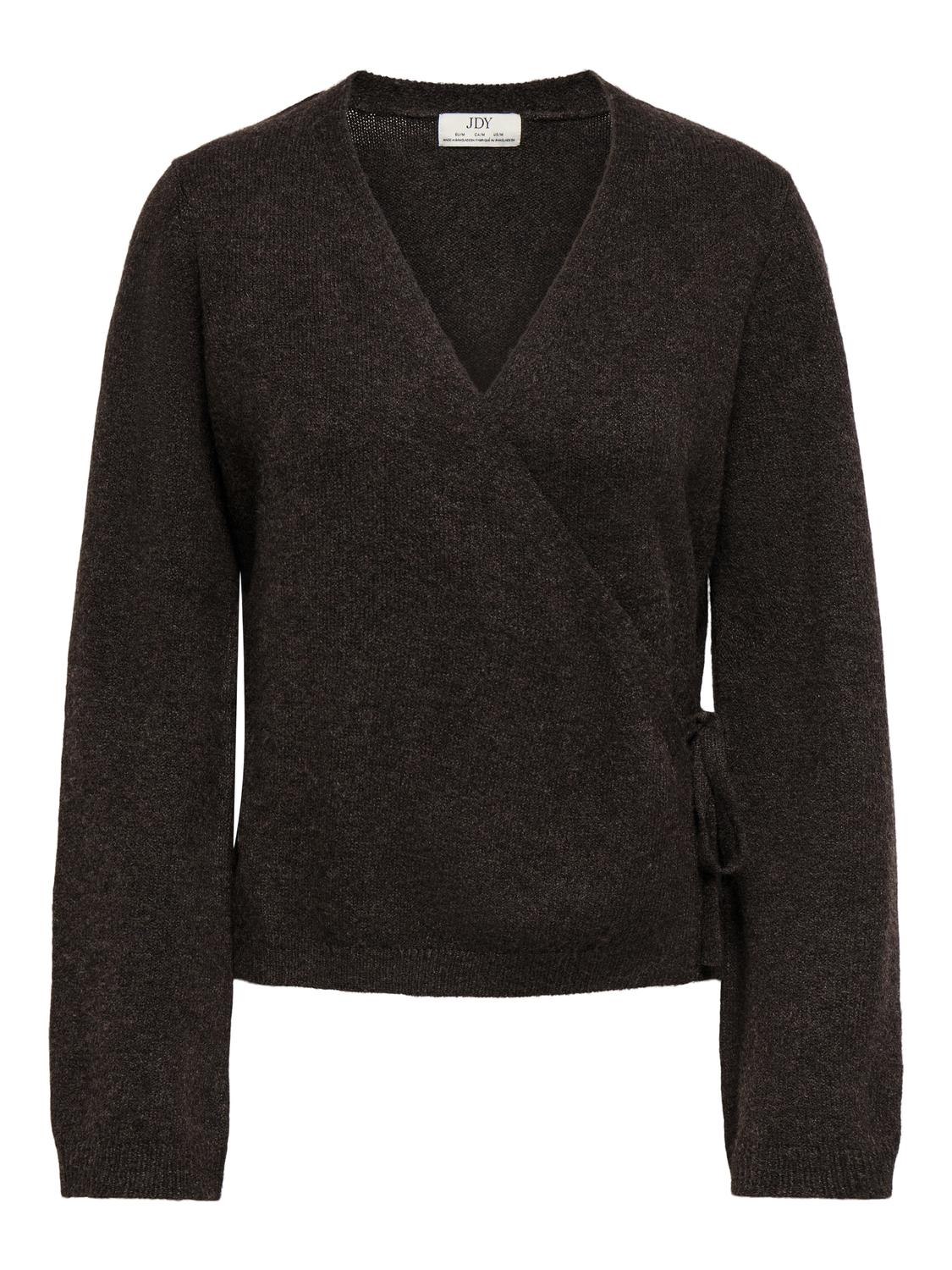 JDYSUPER BECKY L/S WRAP CARDI KNT NOOS - 3