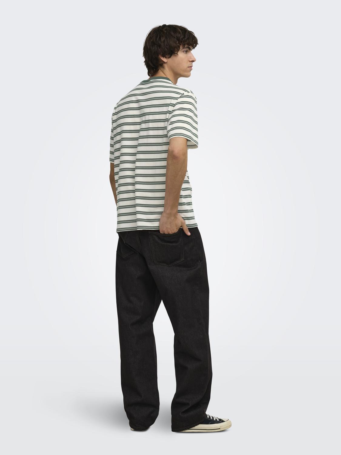 ONSGEORGE RLX SS STRIPE TEE NOOS - 2