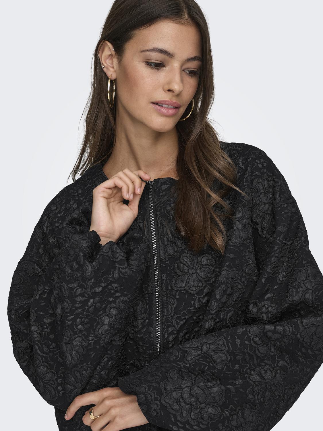 JDYARINA LS BALLOON BOMBER JACKET WV EXP - 4