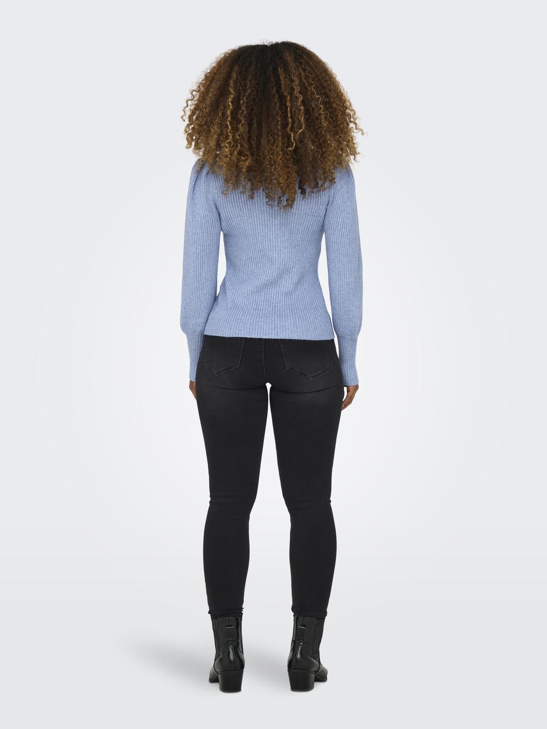ONLKATIA L/S HIGHNECK PULL KNT NOOS - 2