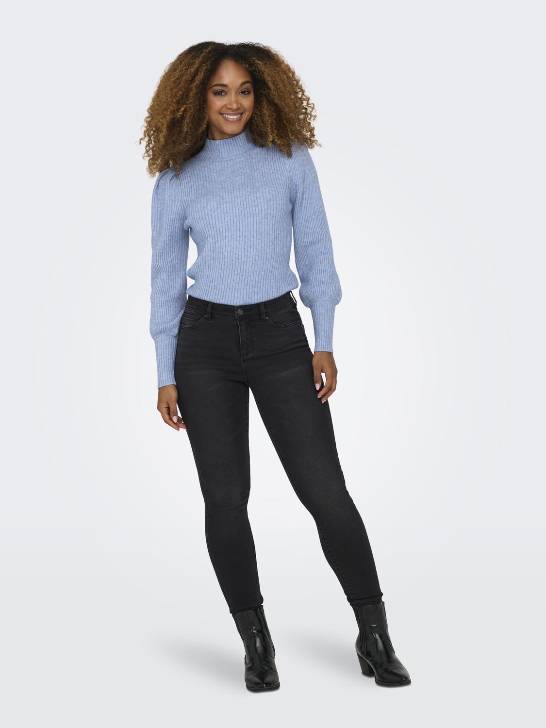 ONLKATIA L/S HIGHNECK PULL KNT NOOS - 6