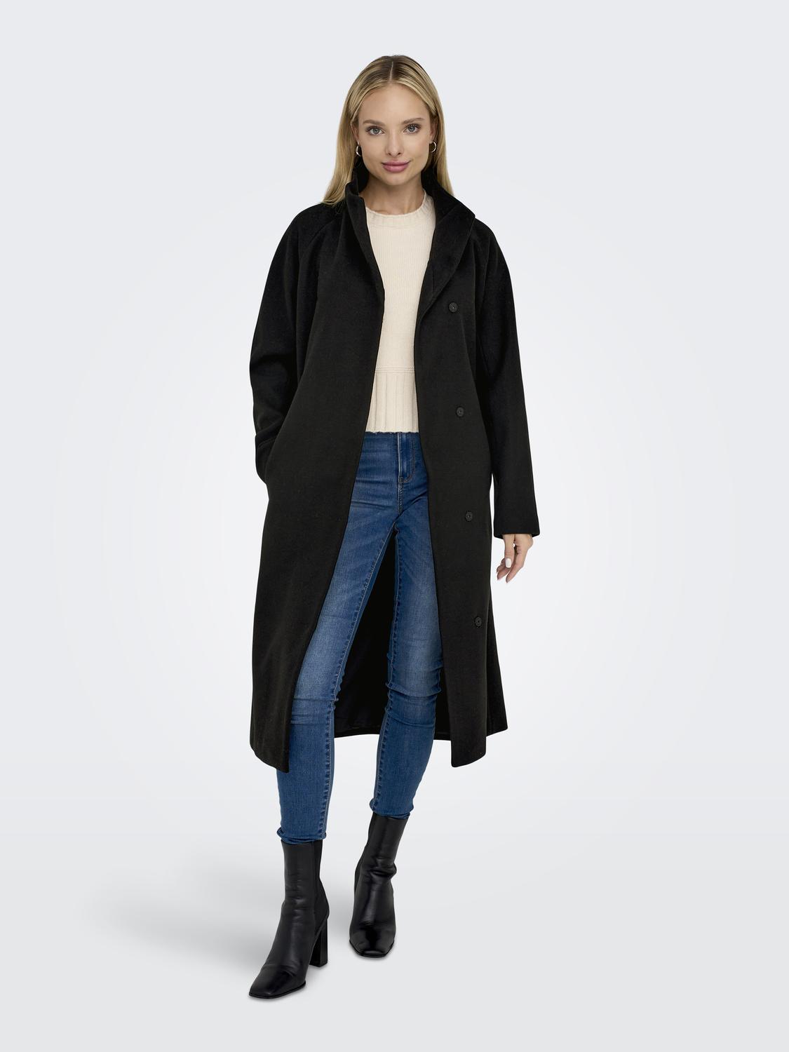 ONLEMMA LIFE HIGH NECK COAT OTW