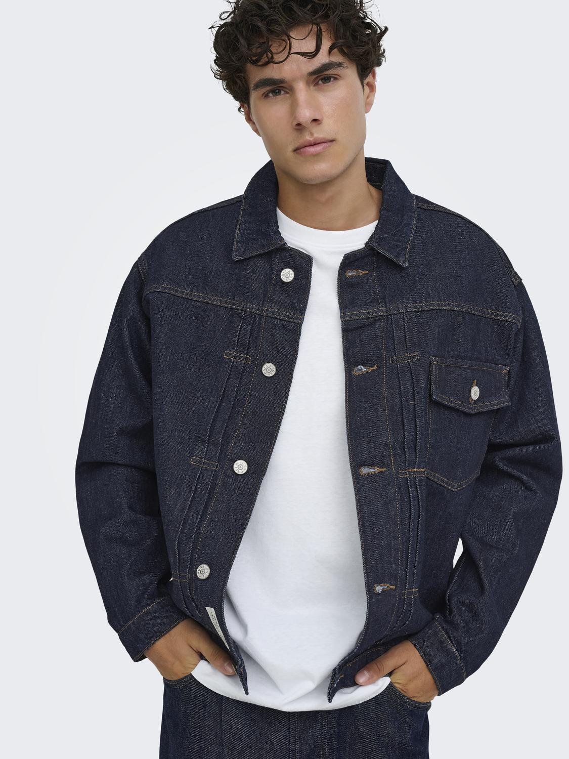 ONSTYPE 1 DNM JACKET RINSE 0370 AZG - 5