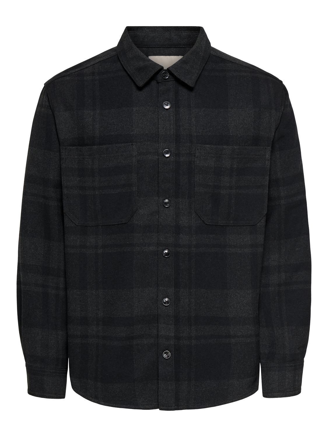 ONSALP CHECKED OVERSHIRT NOOS - 3