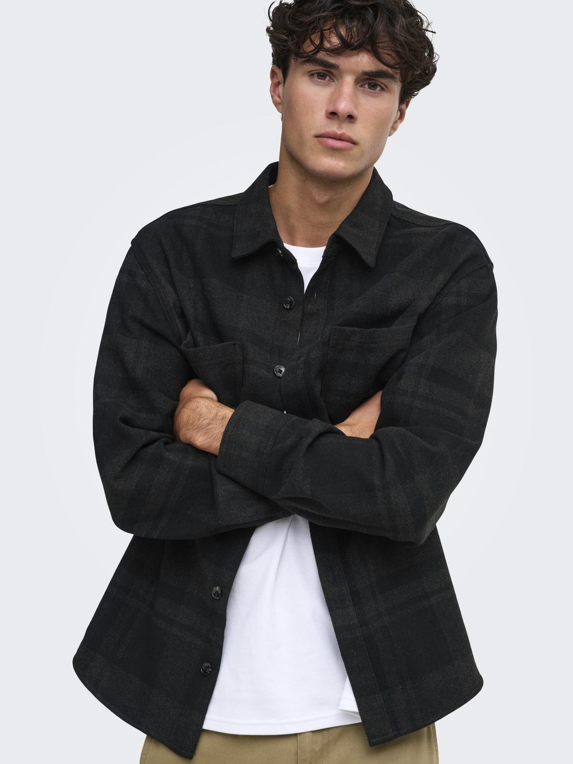 ONSALP CHECKED OVERSHIRT NOOS - 5