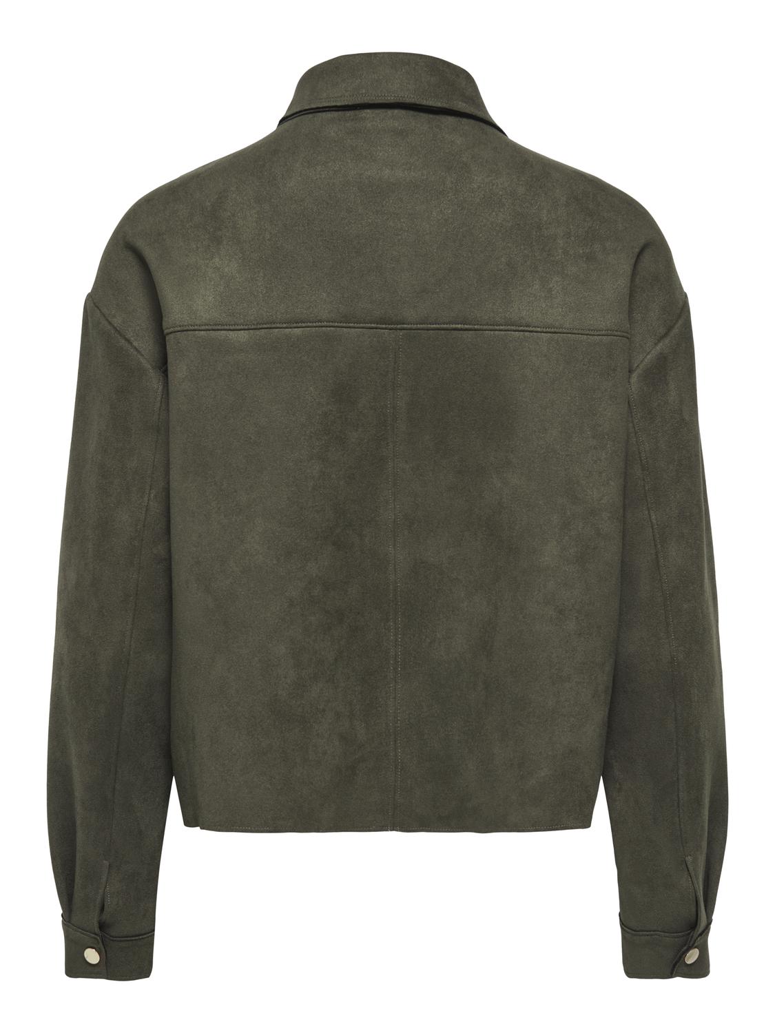 JDYJULLE L/S FAKE SUEDE SHIRT JRS NOOS - 8