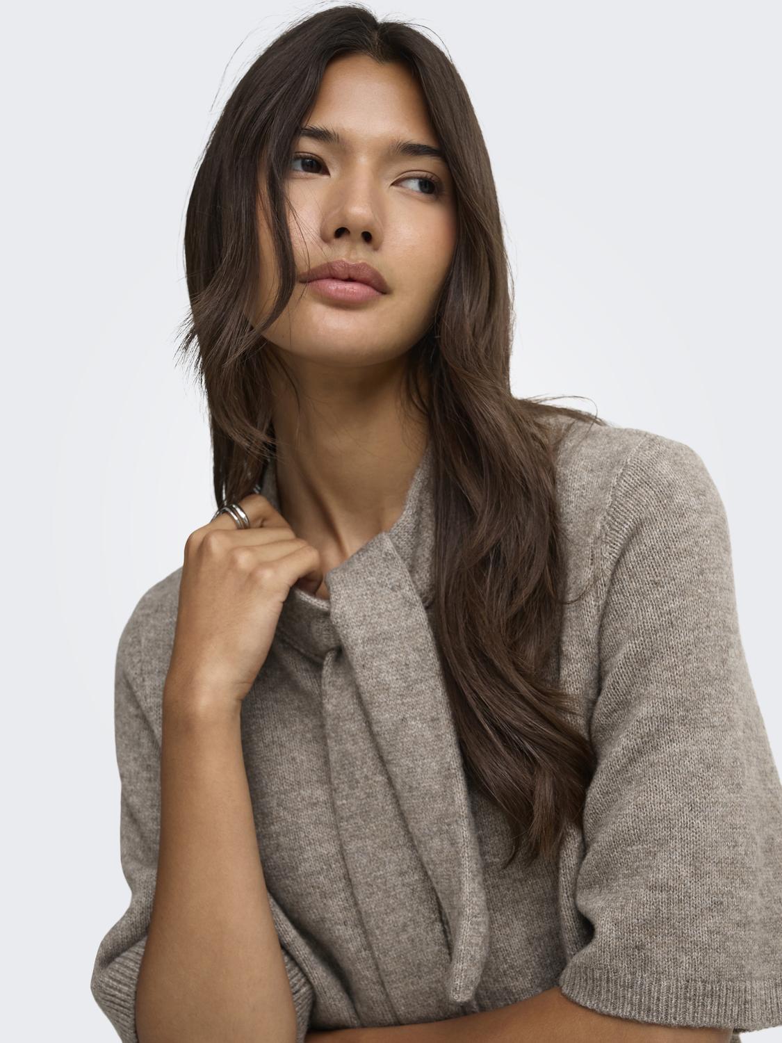 ONLLANA SS SCARF DETAIL CARDI EX KNT - 4