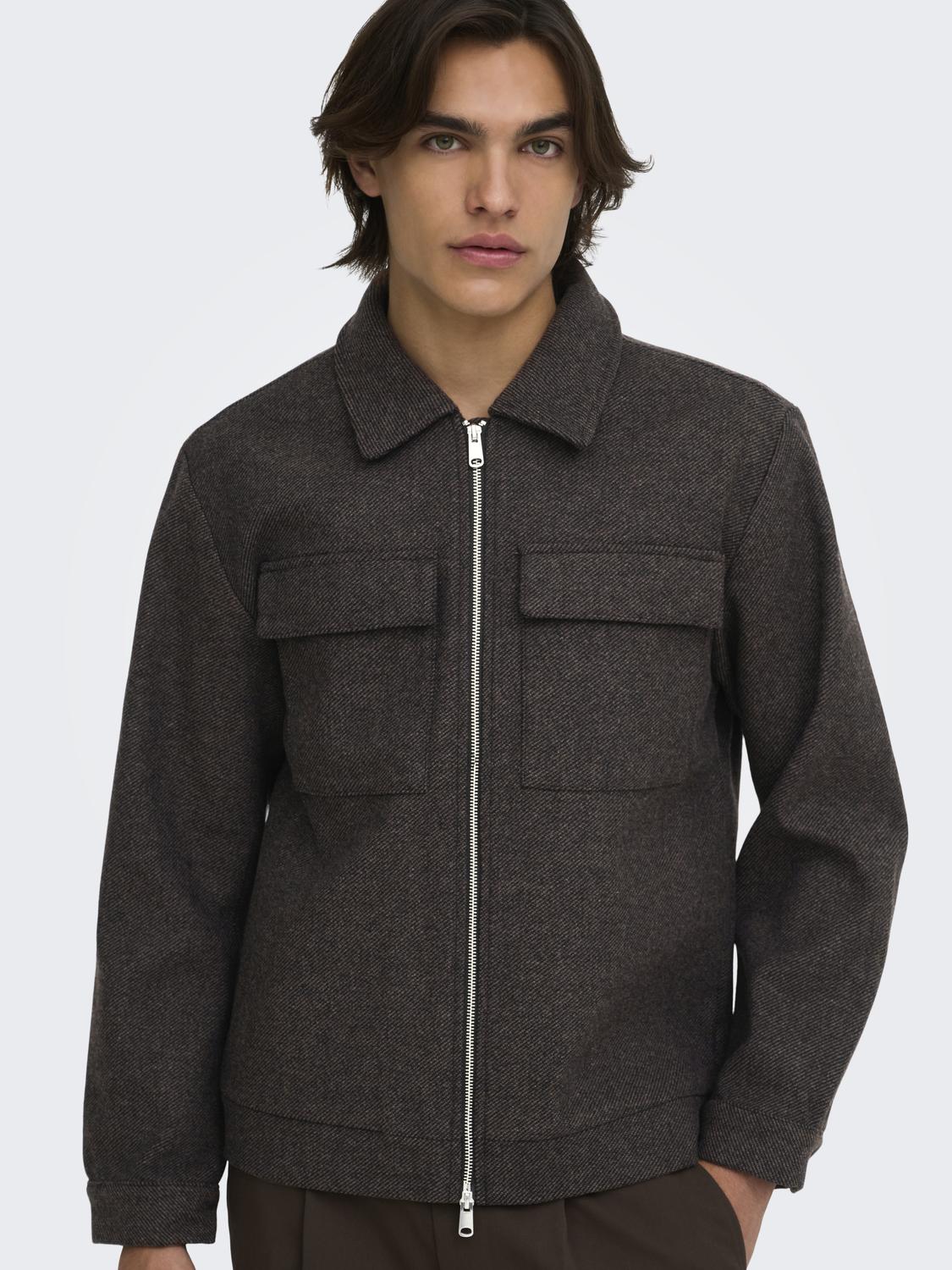 ONSRUSH WOOL JACKET OTW FRML NOOS - 4