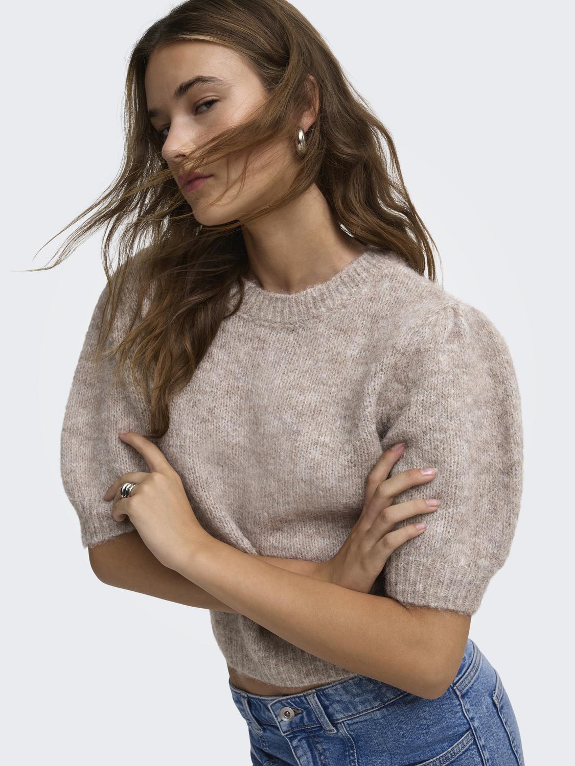 ONLNELLIE SS O-NECK KNT NCA - 5