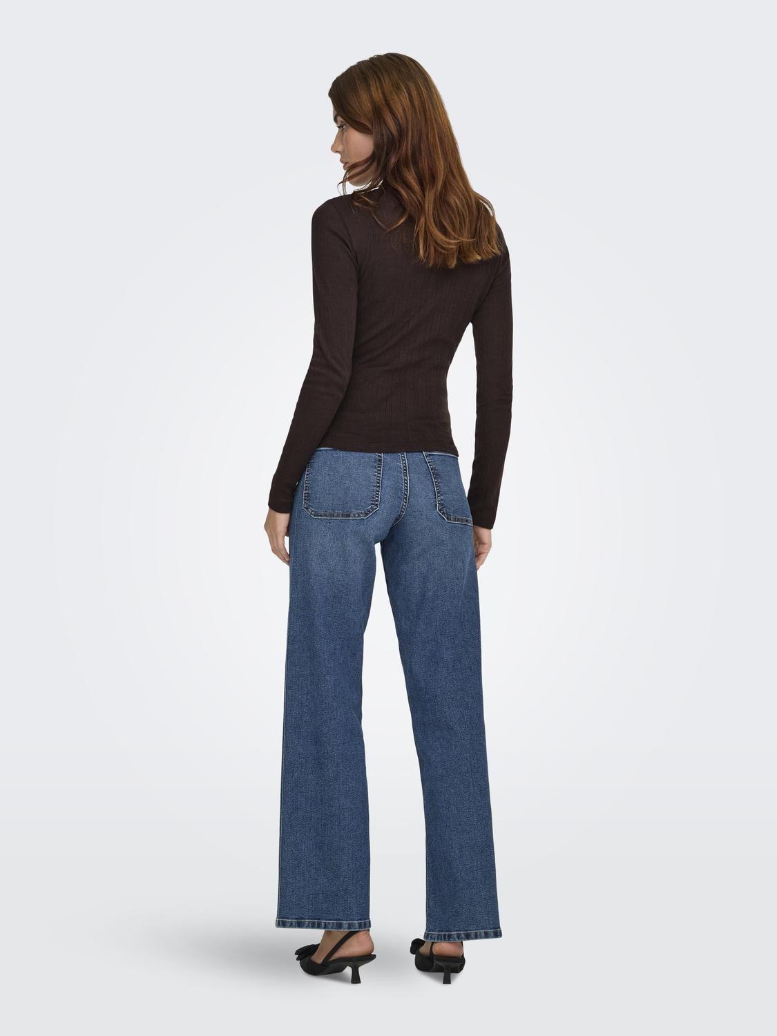 JDYSALSA MIA LIFE L/S O NECK TOP JRS DIA - 2