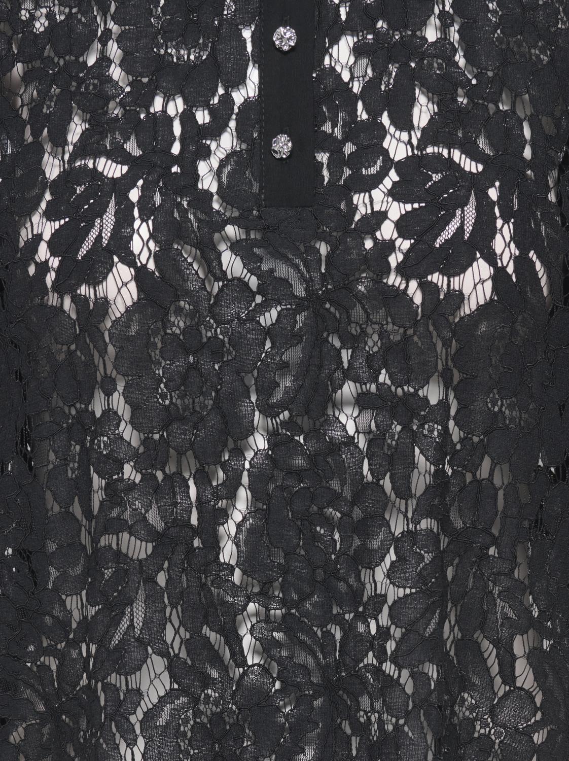 STUMARIE S/S LACE POLO TOP JRS - 2