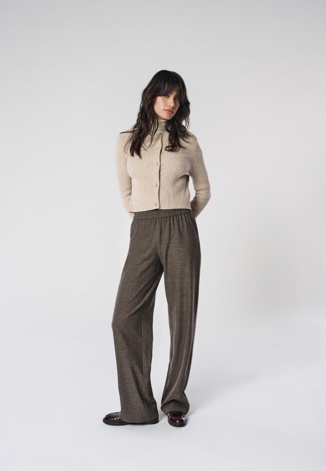ONLDELL MW WIDE PULL-UP PANT TLR NOOS