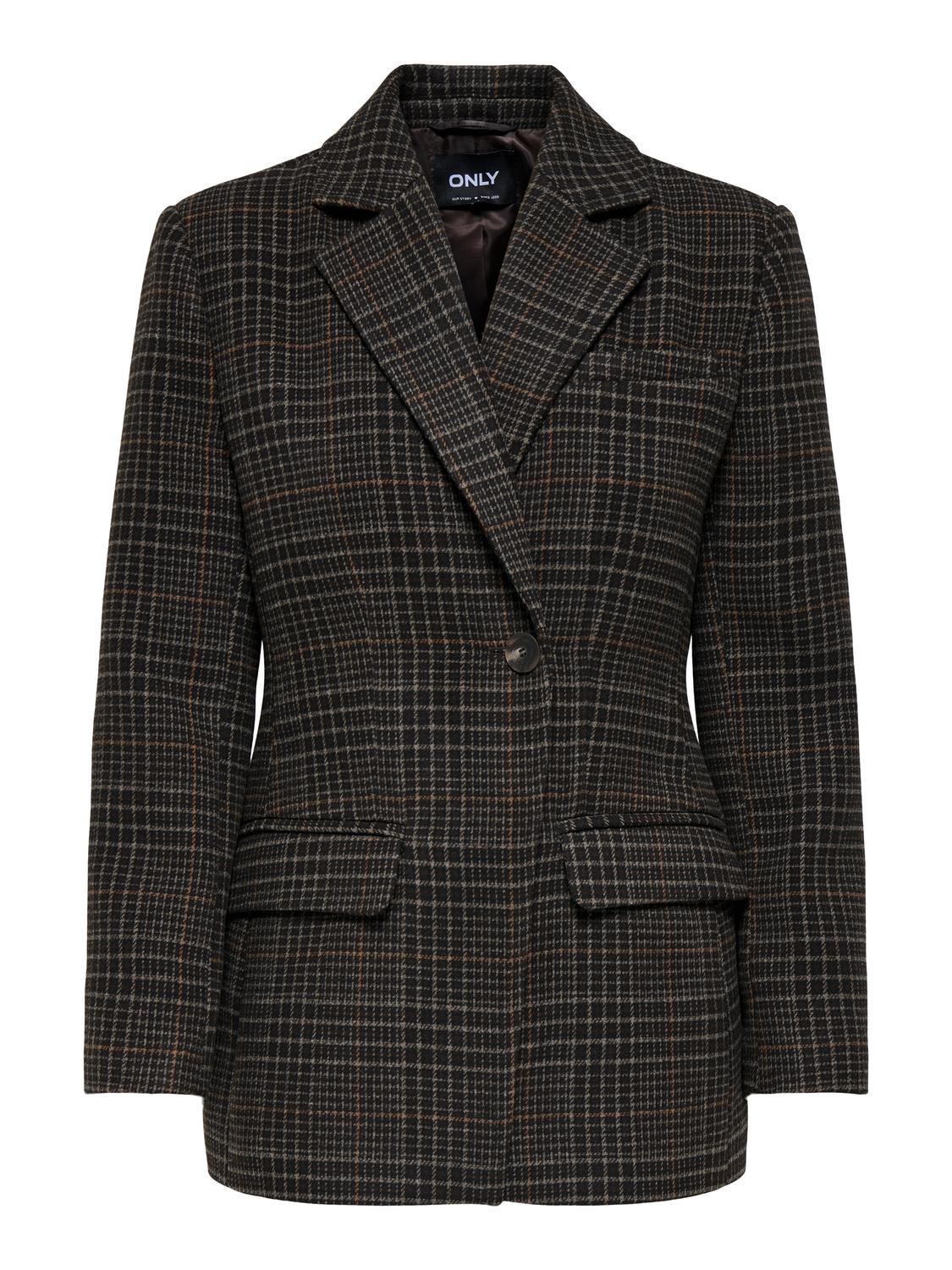 ONLMIKA CHECK  BLAZER JACKET OTW
