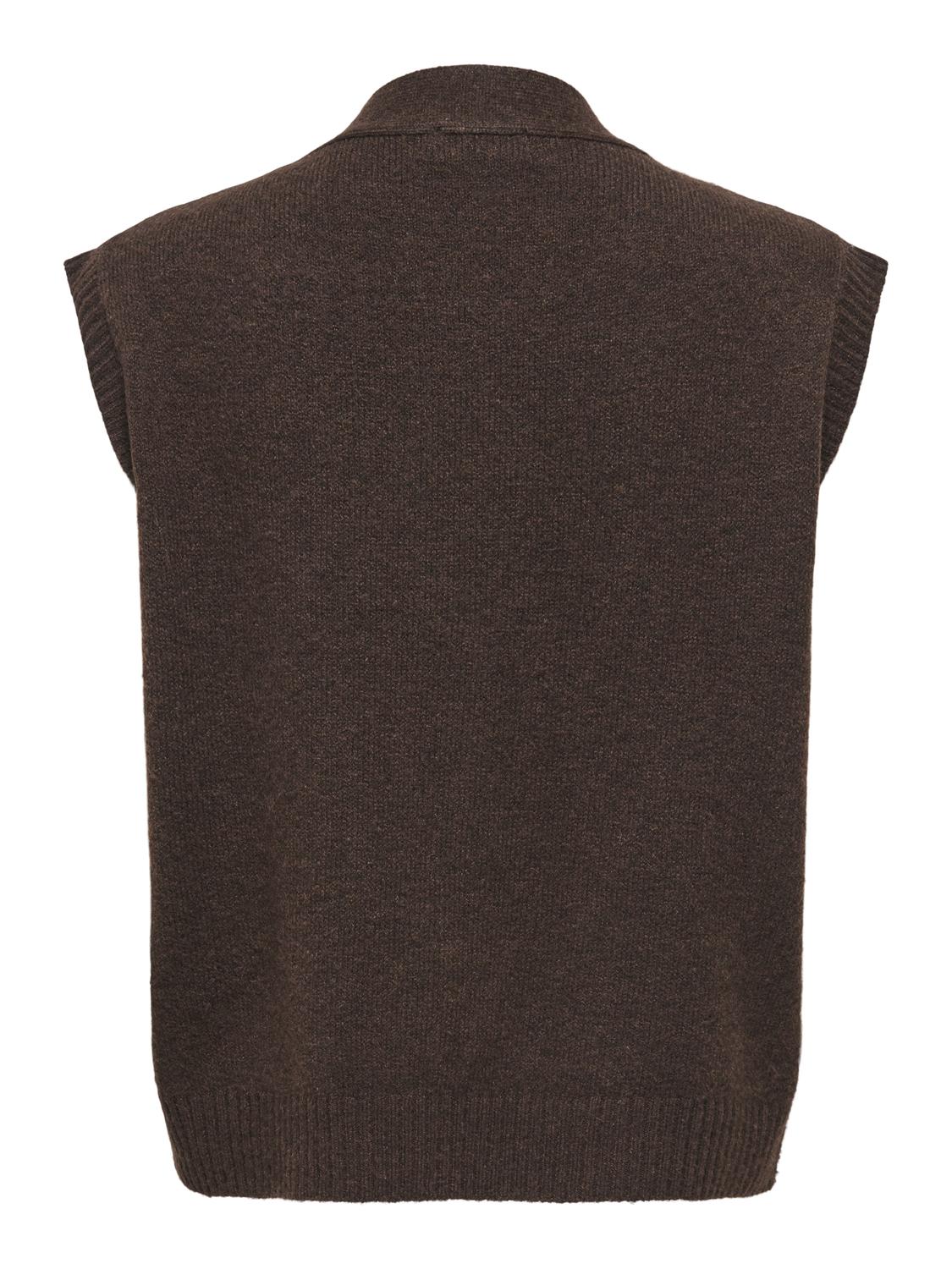 JDYSUPER S/L V-NECK VEST KNT NOOS - 8