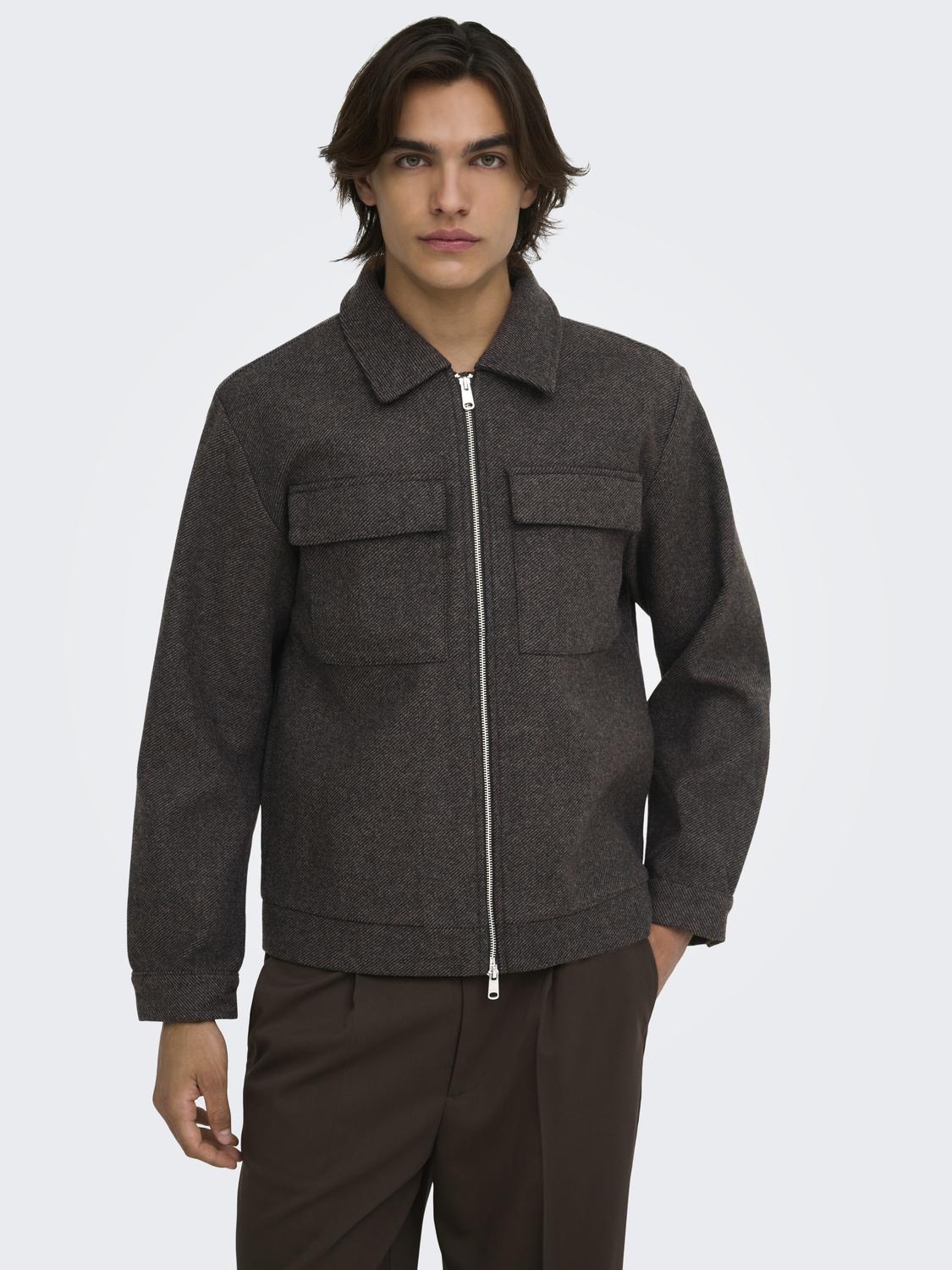 ONSRUSH WOOL JACKET OTW FRML NOOS - 5