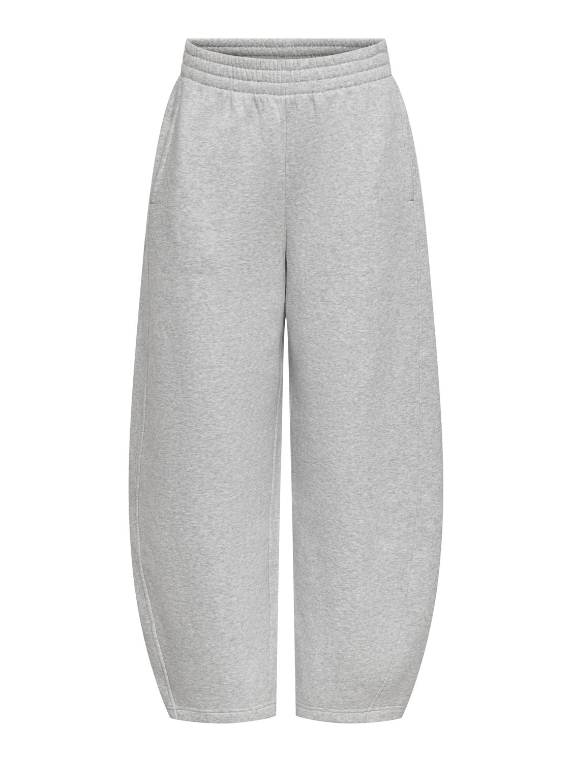 STUZOE Weite Hosen mit elastischem Bundband