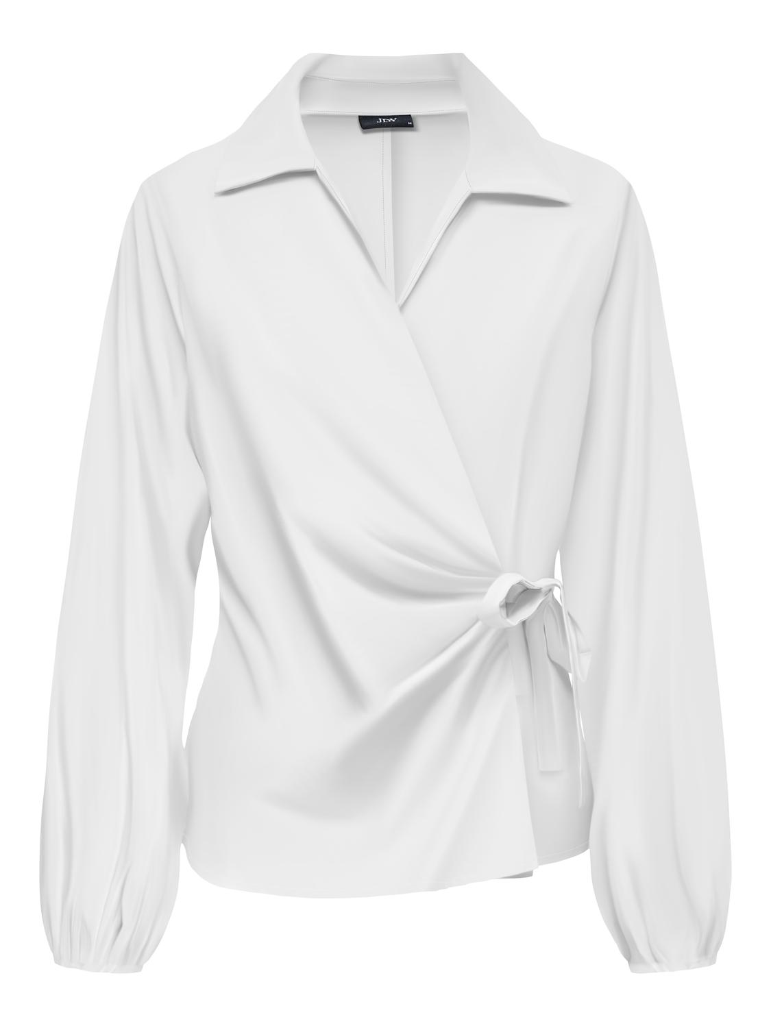 JDYRIKA L/S TIE KNOT SHIRT WVN NOOS