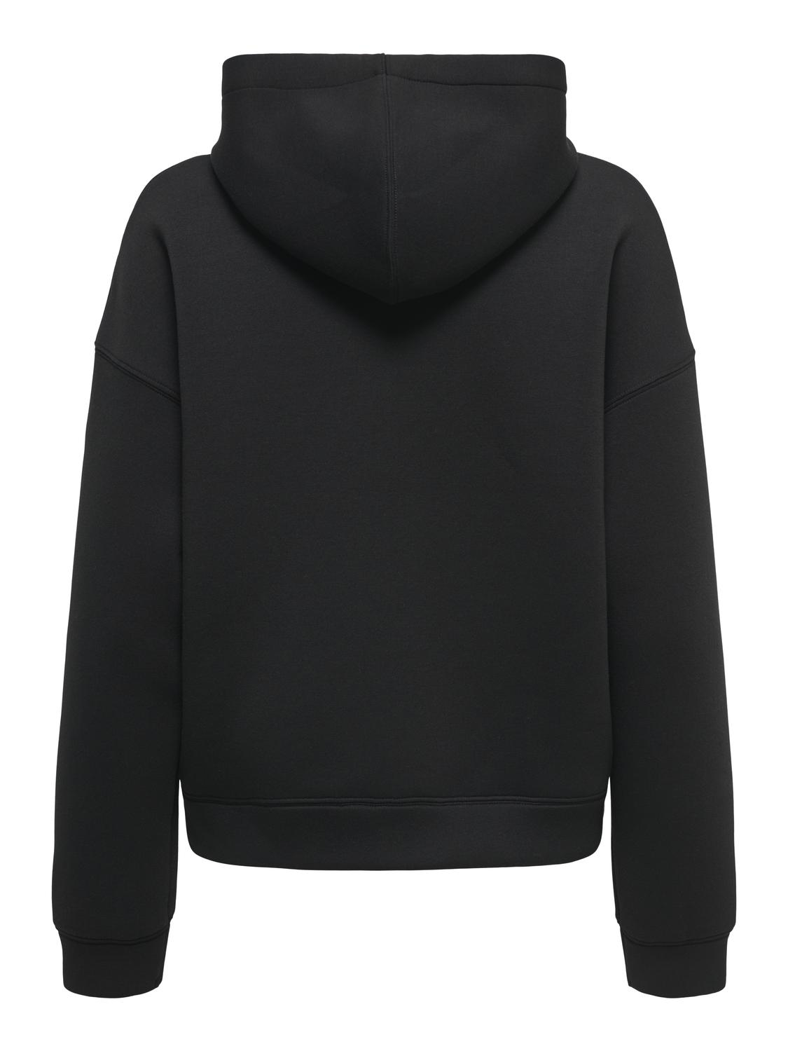 JDYSABRINA L/S SCUBA ZIP HOODIE JRS NOOS - 7