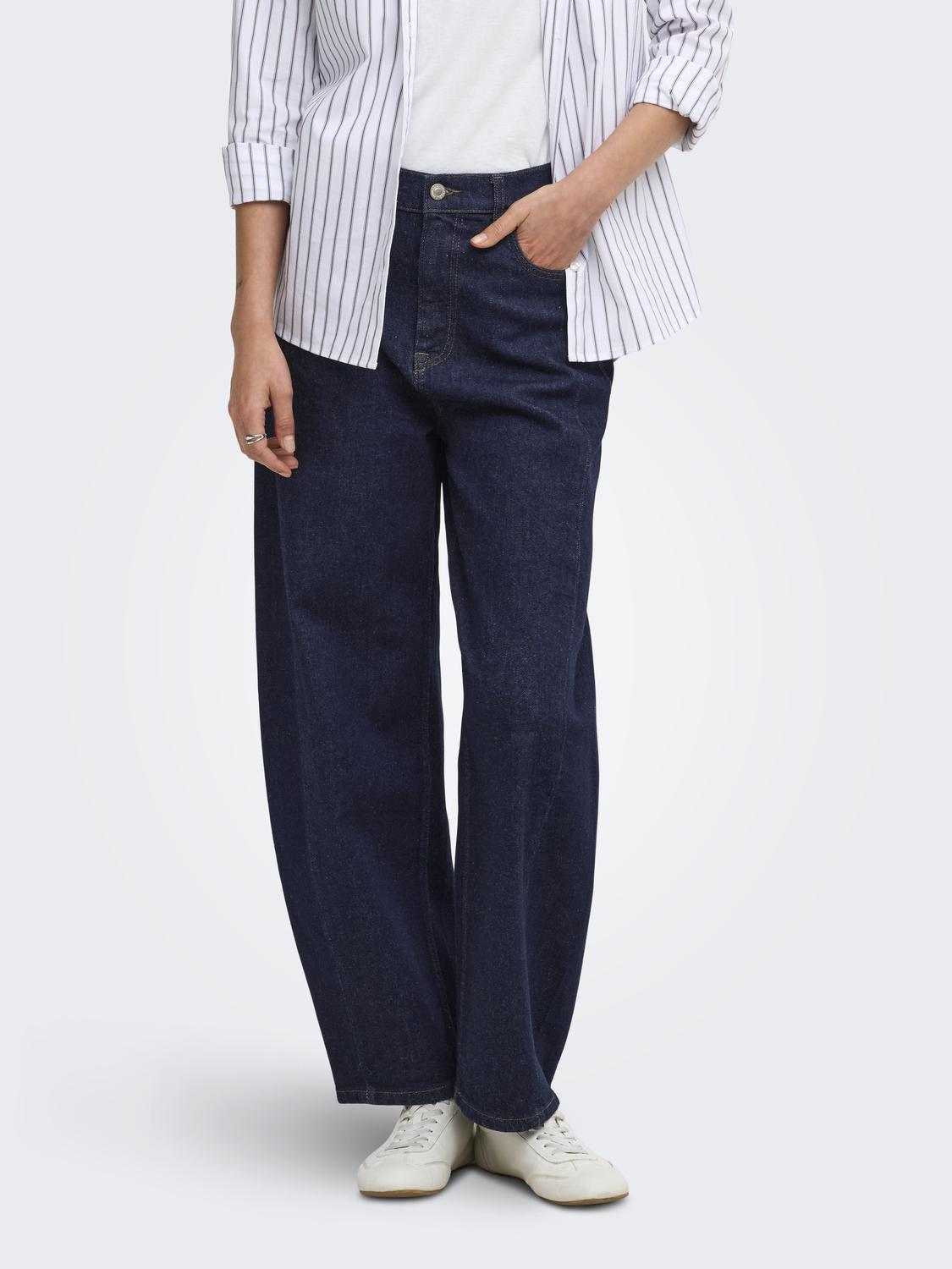 ONLJESSICA HW BARREL ANKLE DNM AZG421