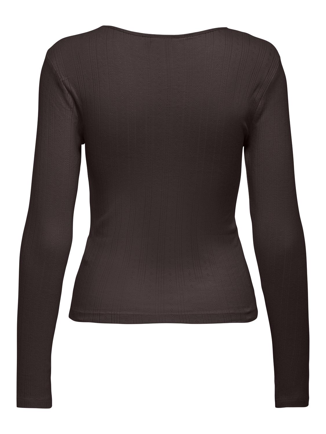 JDYSALSA MIA LIFE L/S O NECK TOP JRS DIA - 7
