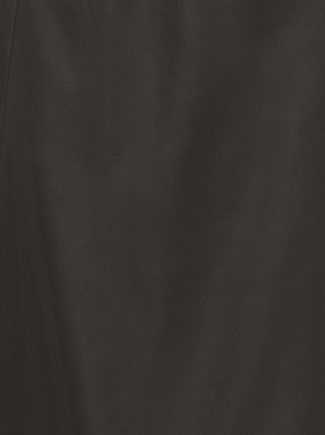ONLFIBY MW FAUX LEATHER LONG SKIRT PNT - 4