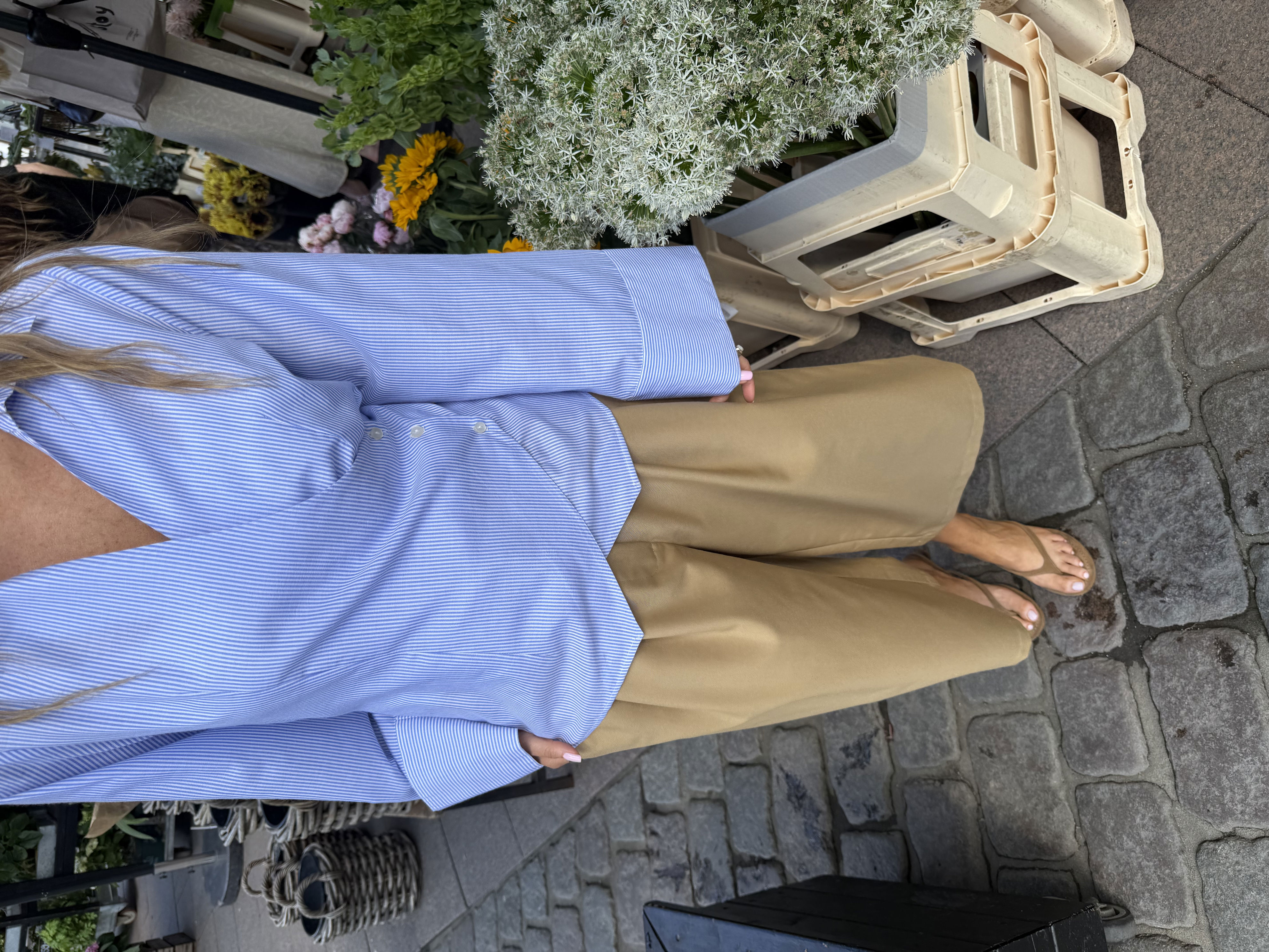 PGESTER L/S ASSYMETRIC SHIRT WVN - 5