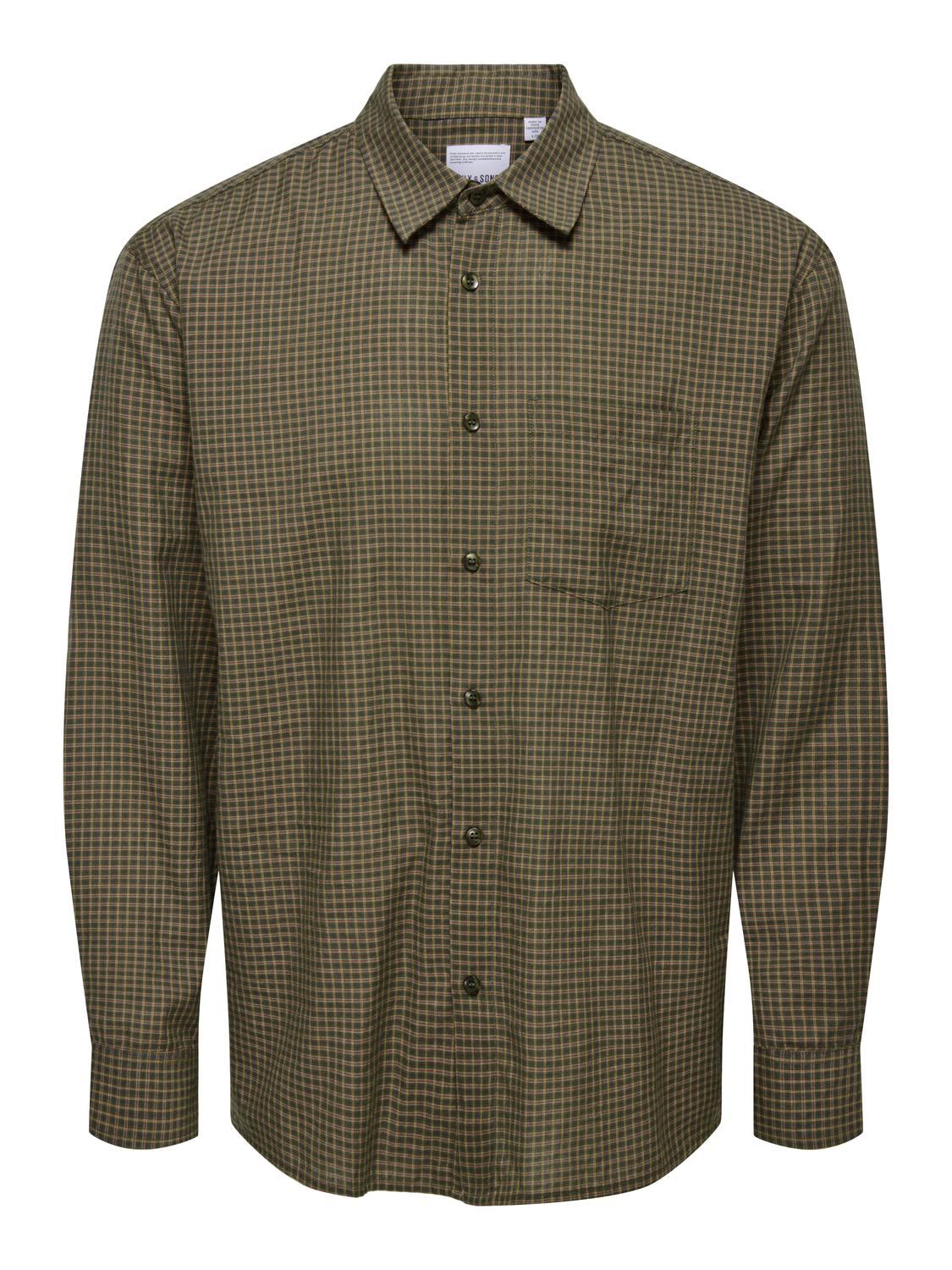 ONSKENNY L/S CHECK SHIRT WVN