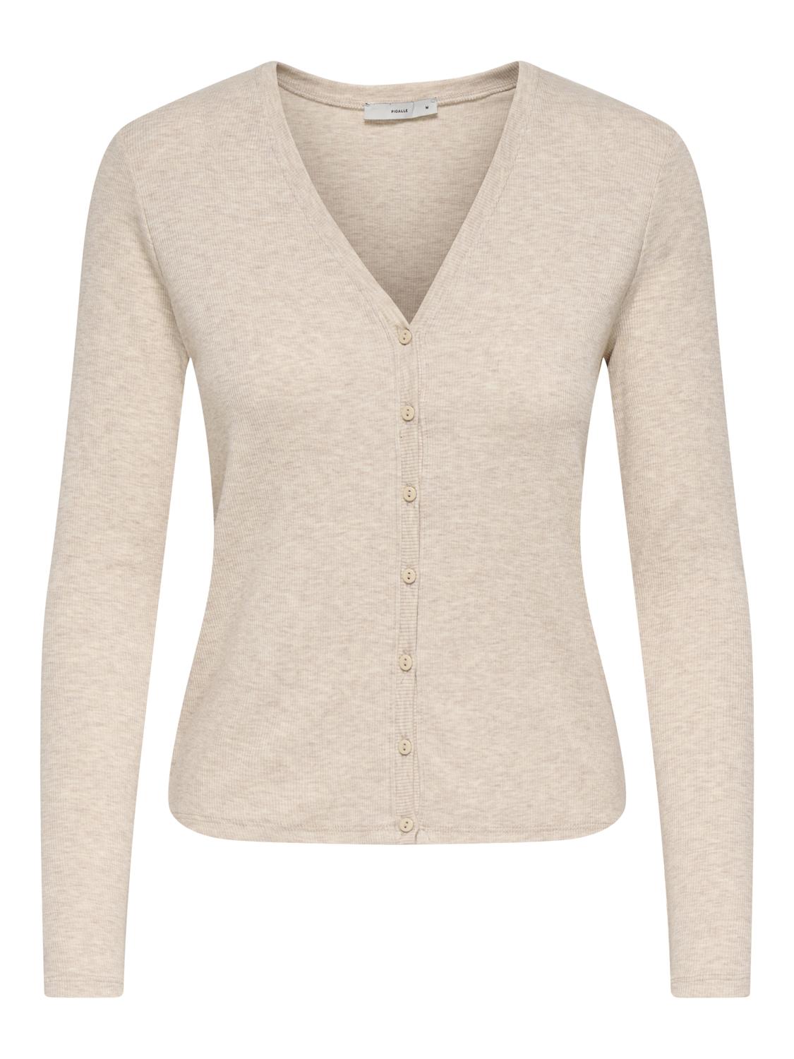 PGJUNE L/S V-NECK CARDIGAN JRS
