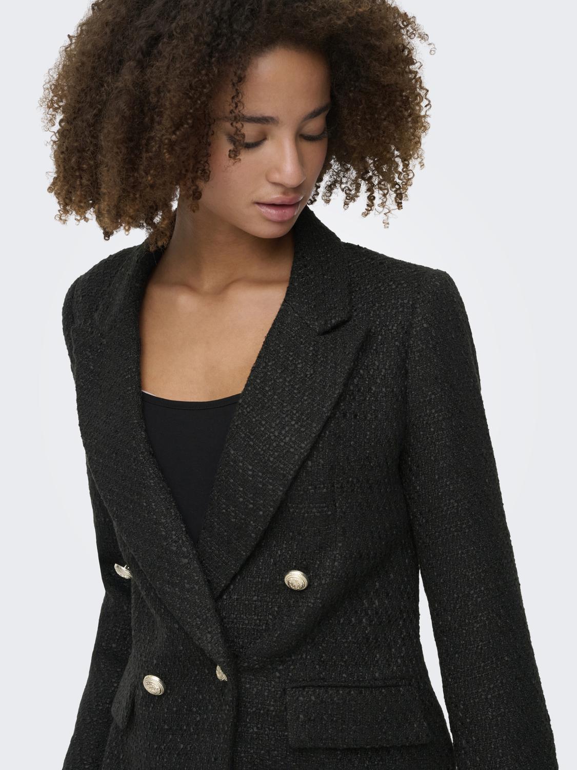 ONLASTRID-LUKI L/S FIT BOUCLE BLAZER TLR - 4