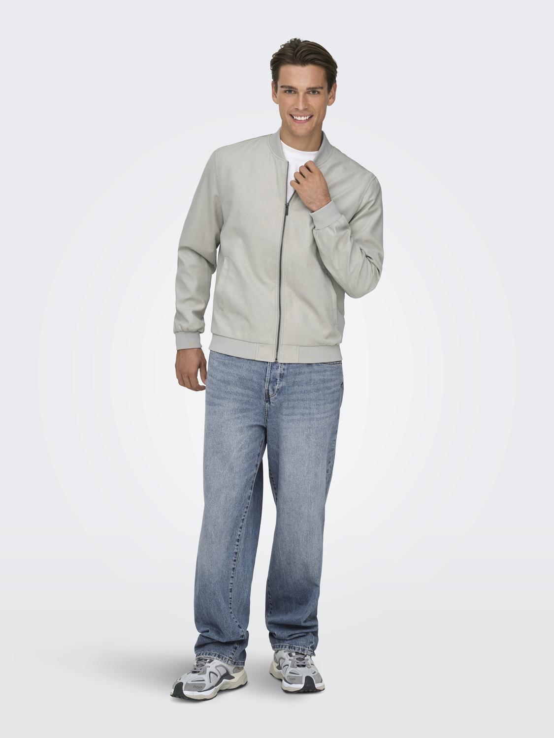 ONSLUCAS FAKE SUEDE BOMBER OTW NOOS - 6
