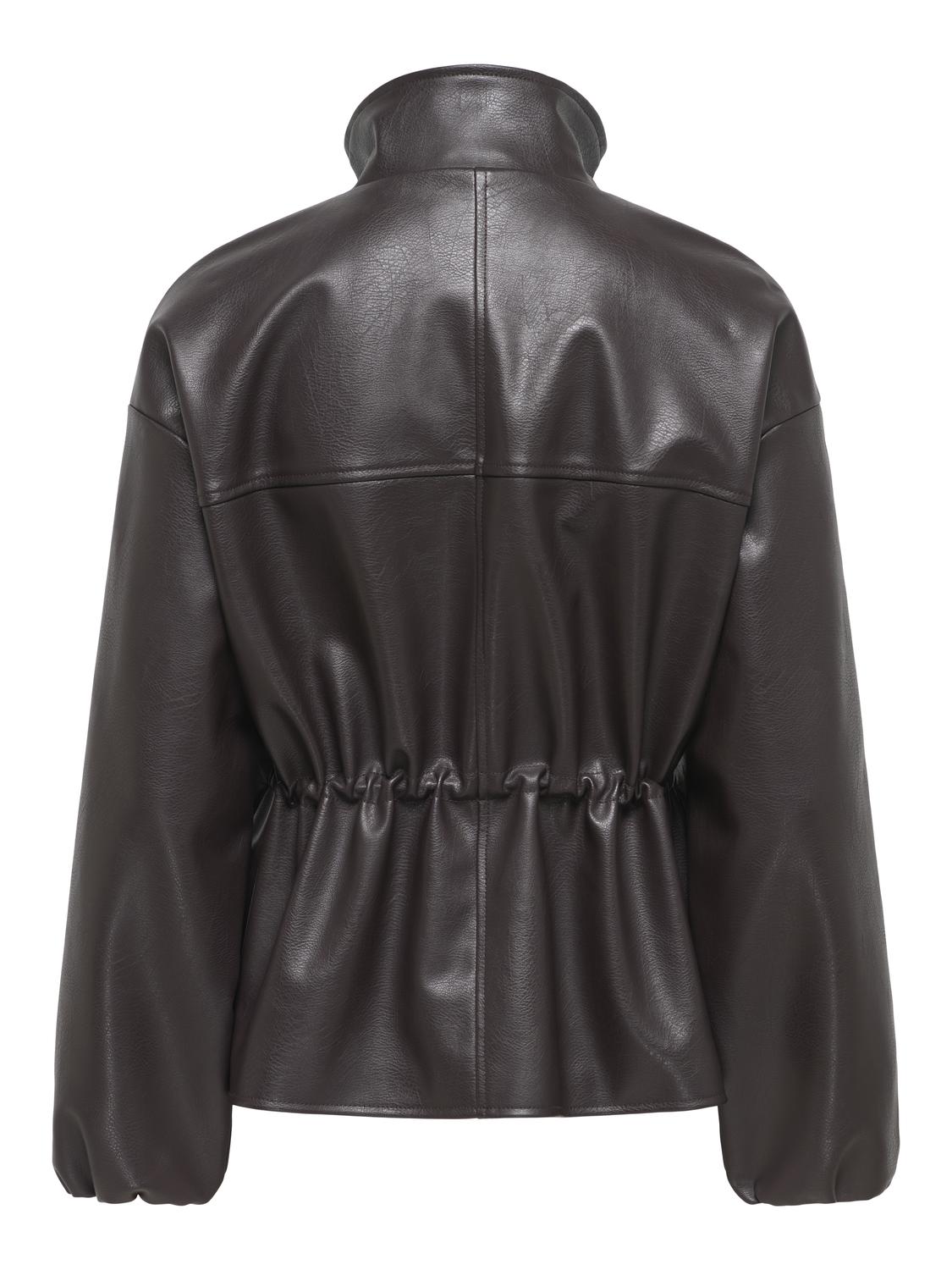 ONLROXY STRING FAUX LEATHER JACKET OTW - 7