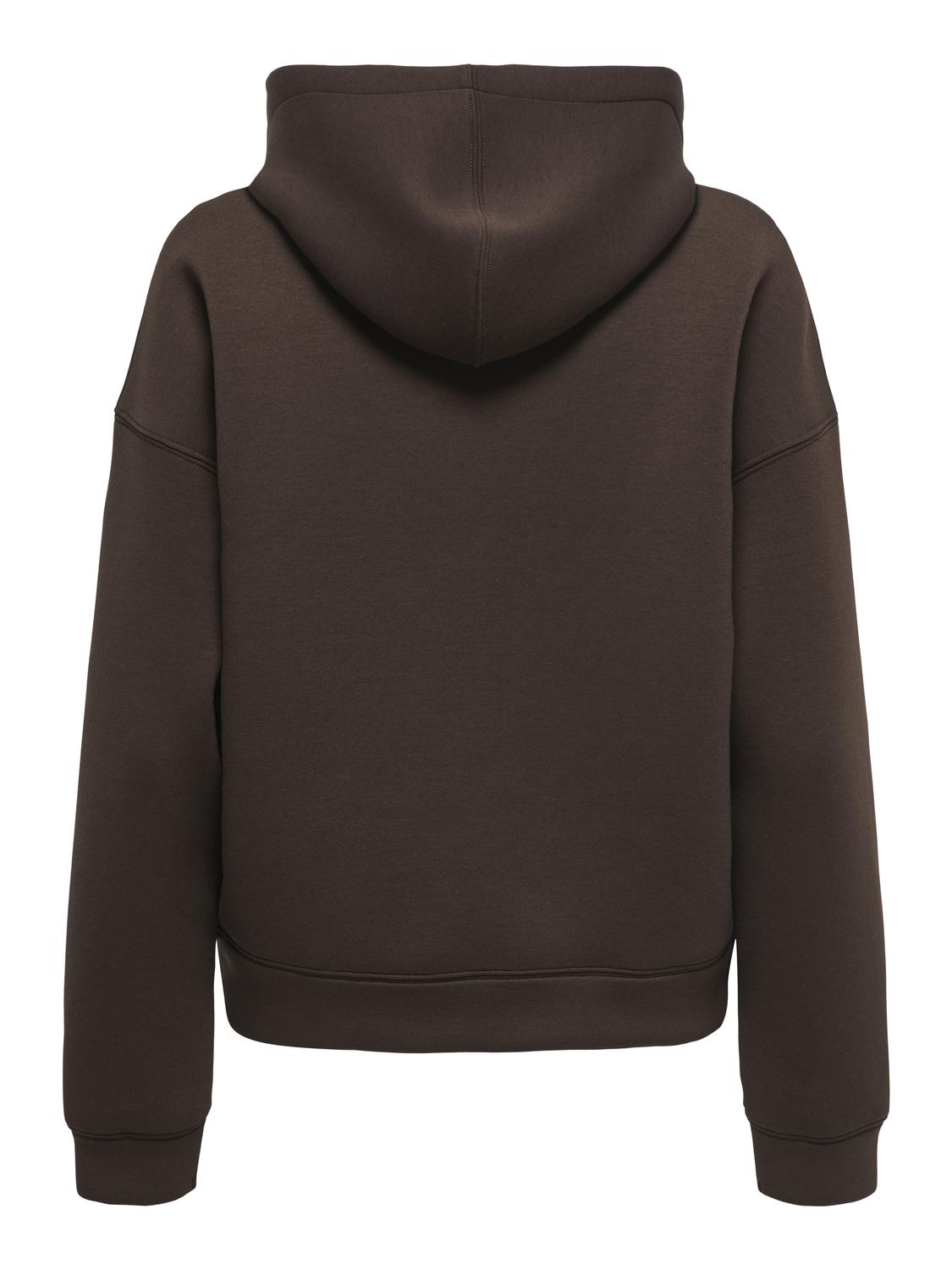 JDYSABRINA L/S SCUBA ZIP HOODIE JRS NOOS - 7