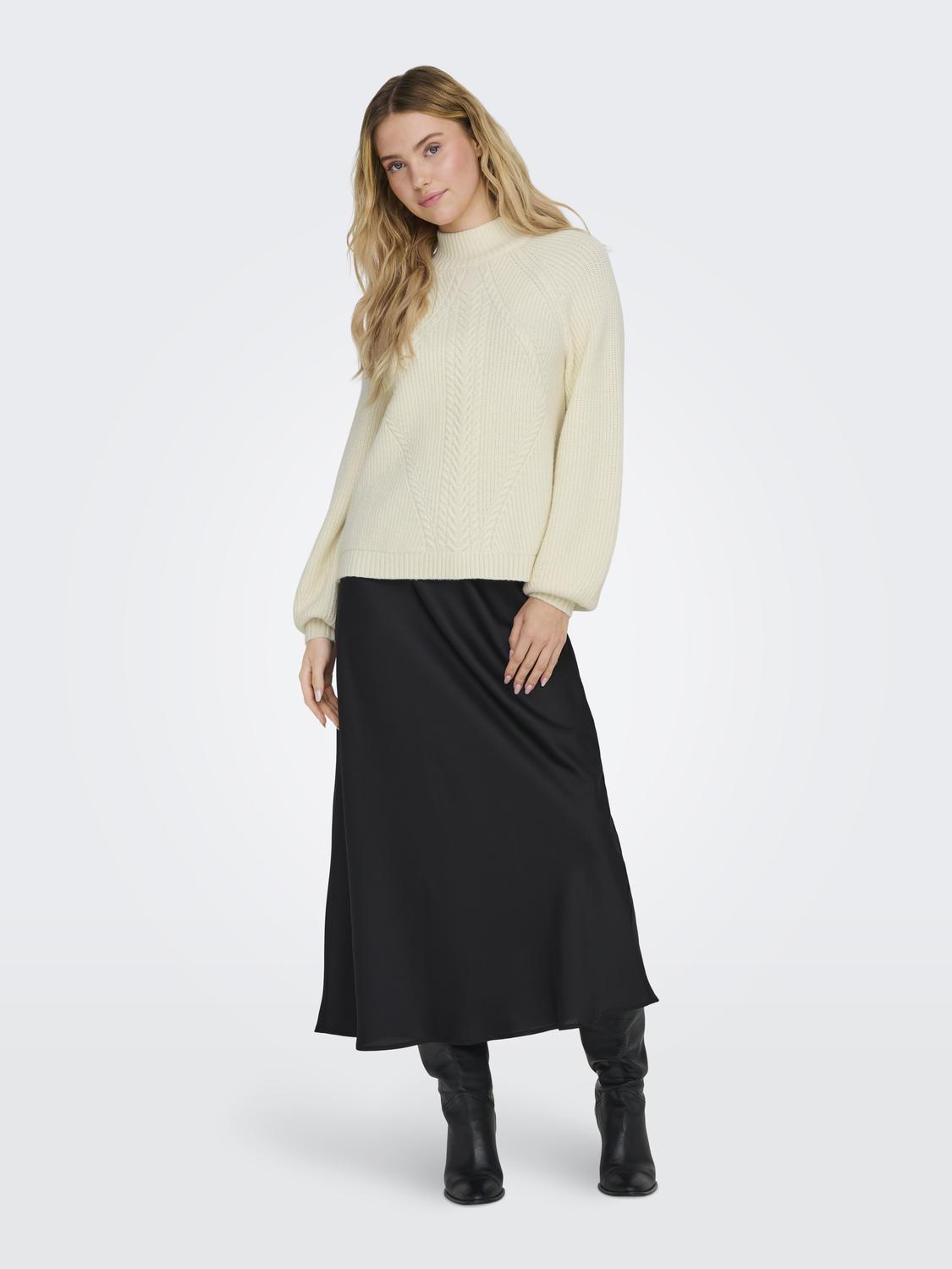 ONLKATIA LS DETAIL HIGHNECK NOOS KNT - 6