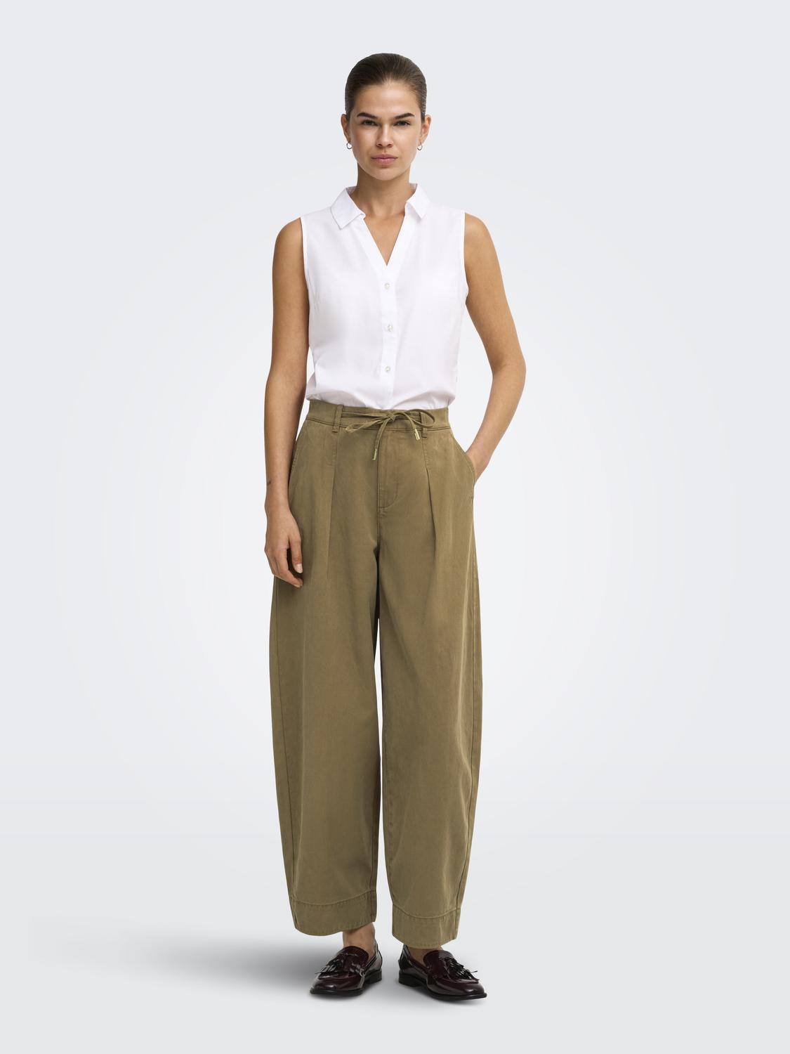 ONLKAITLIN MW STRING BARREL PANT PNT - 6