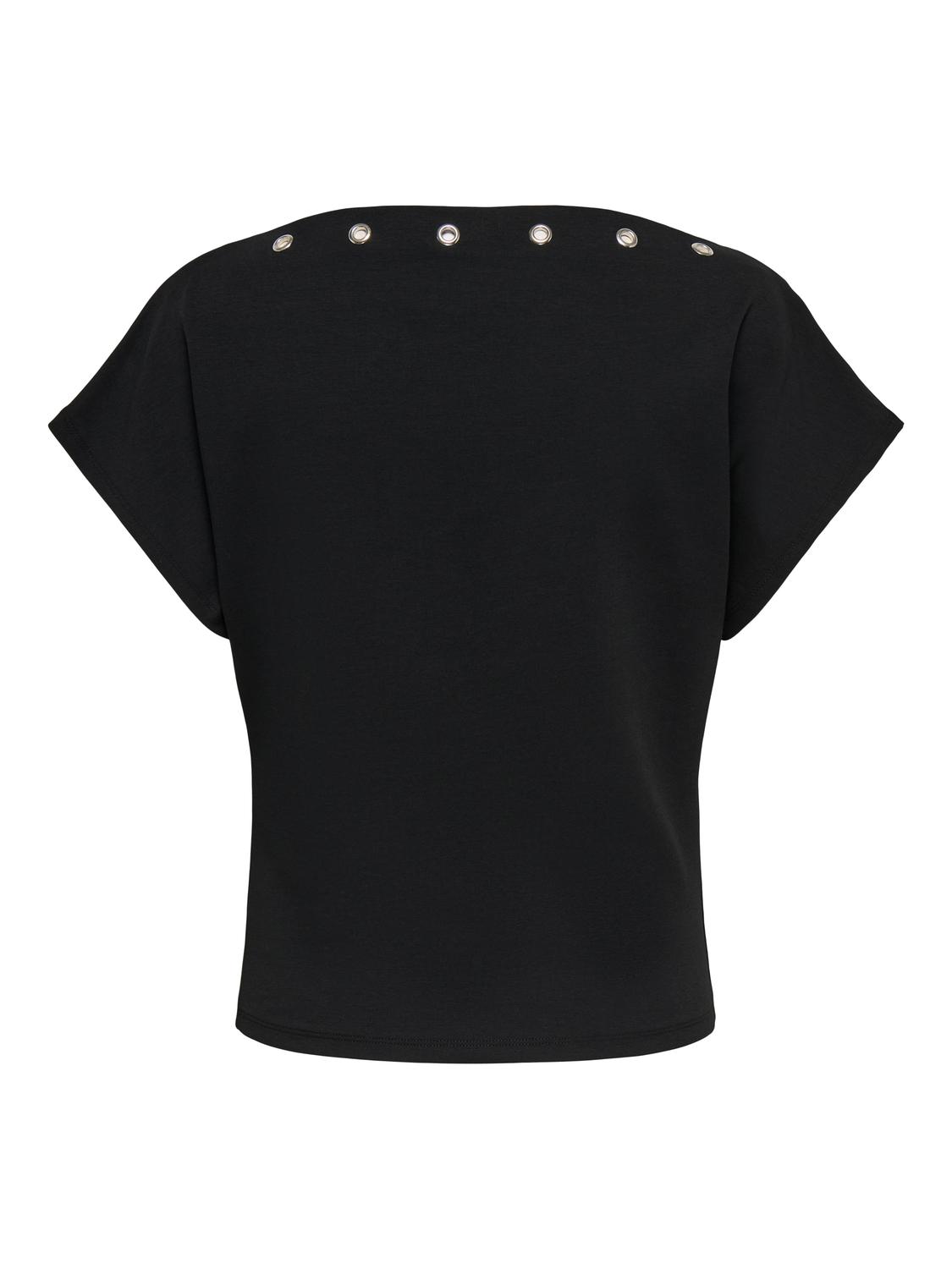 PGIRENA S/S BOATNECK EYELET TOP JRS - 3