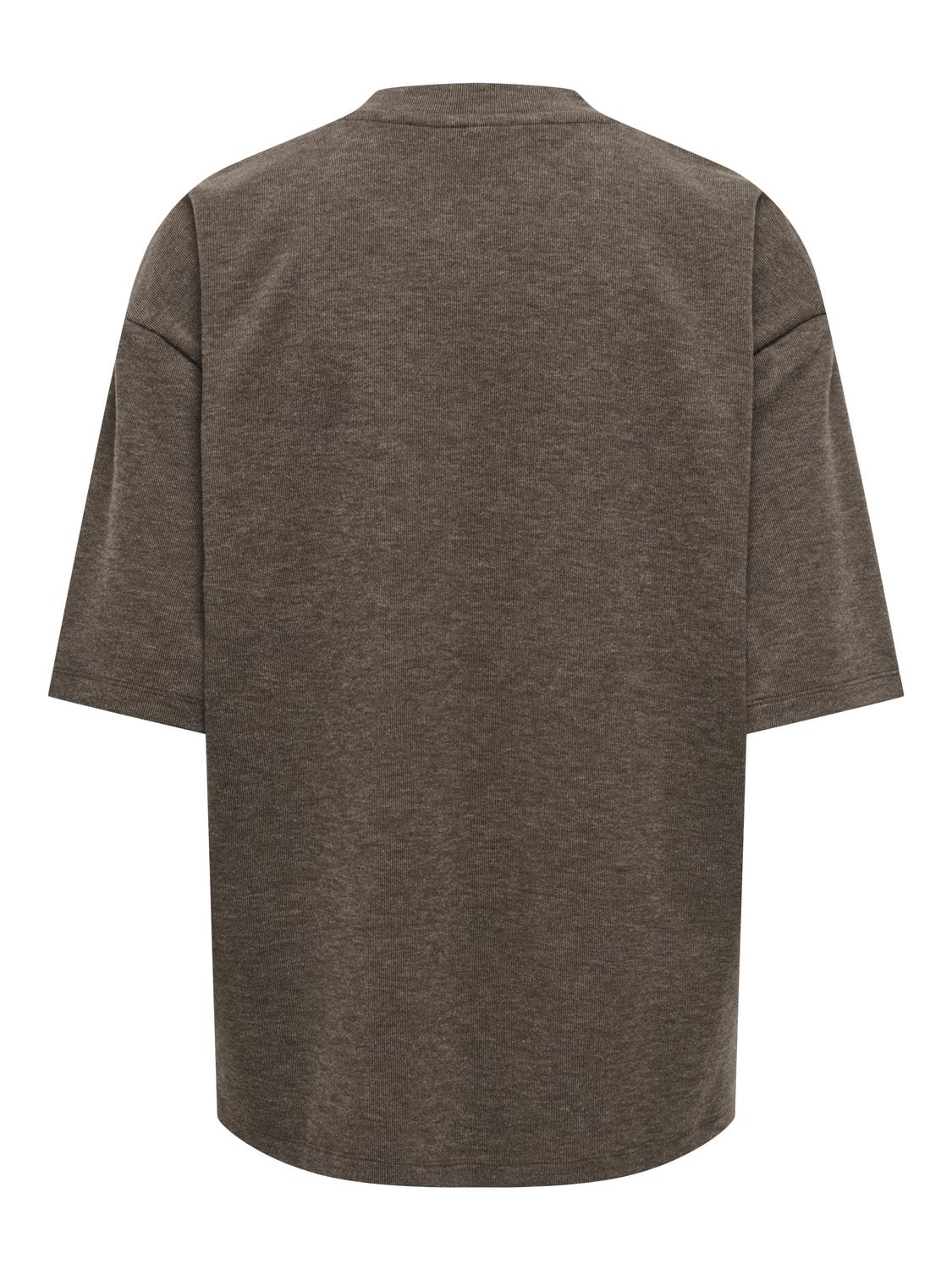 JDYVITA LIFE S/S O NECK TOP JRS DIA - 2