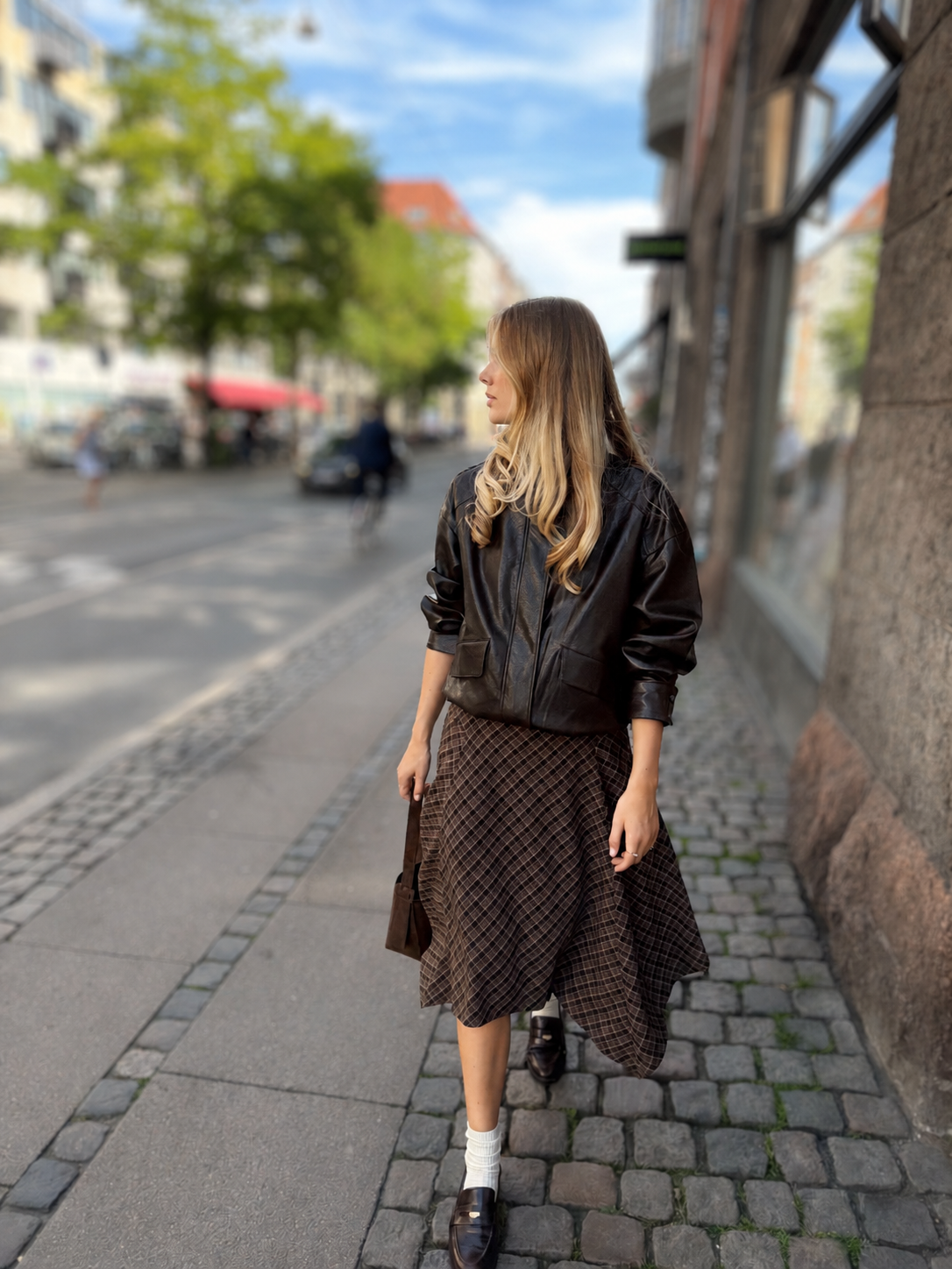 STUCAVA CHECKED ASSYM SKIRT WVN - 4