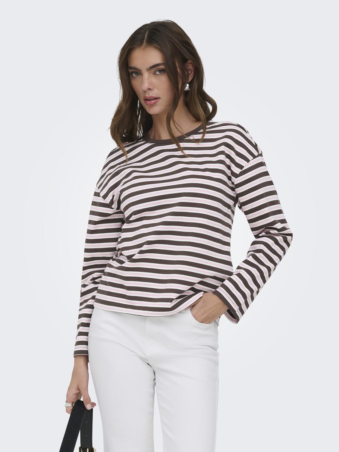 ONLSOPH L/S O-NECK TOP BOX JRS NOOS