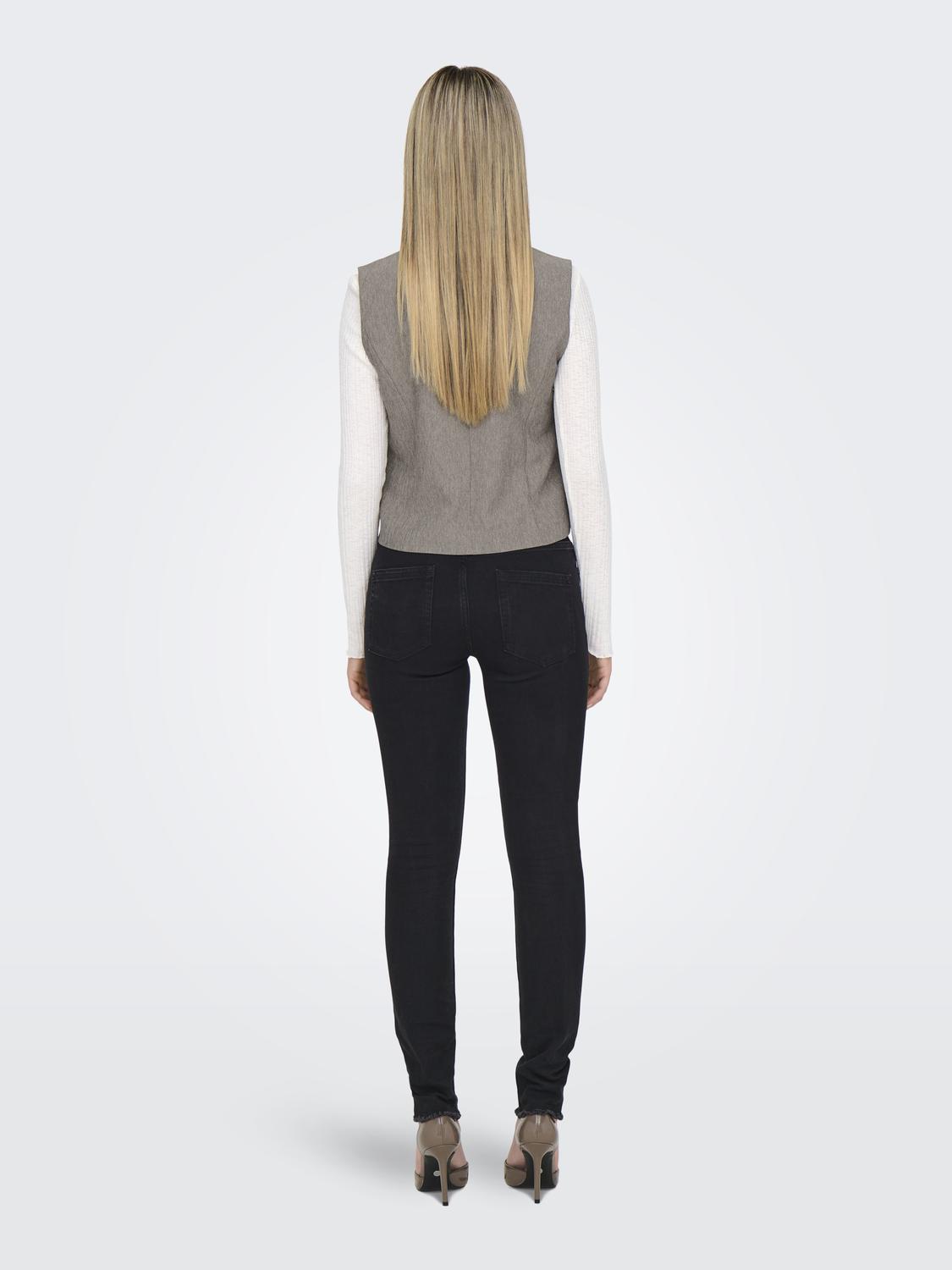 ONLNOVI S/L MEL ASYM WAISTCOAT TLR - 2