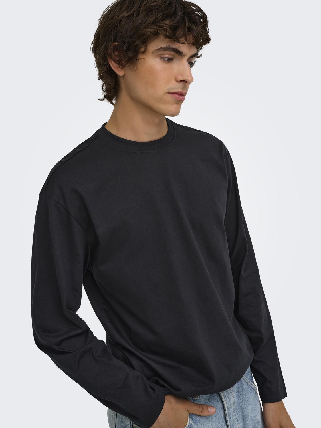 ONSFRED LIFE RLX LS TEE NOOS - 5