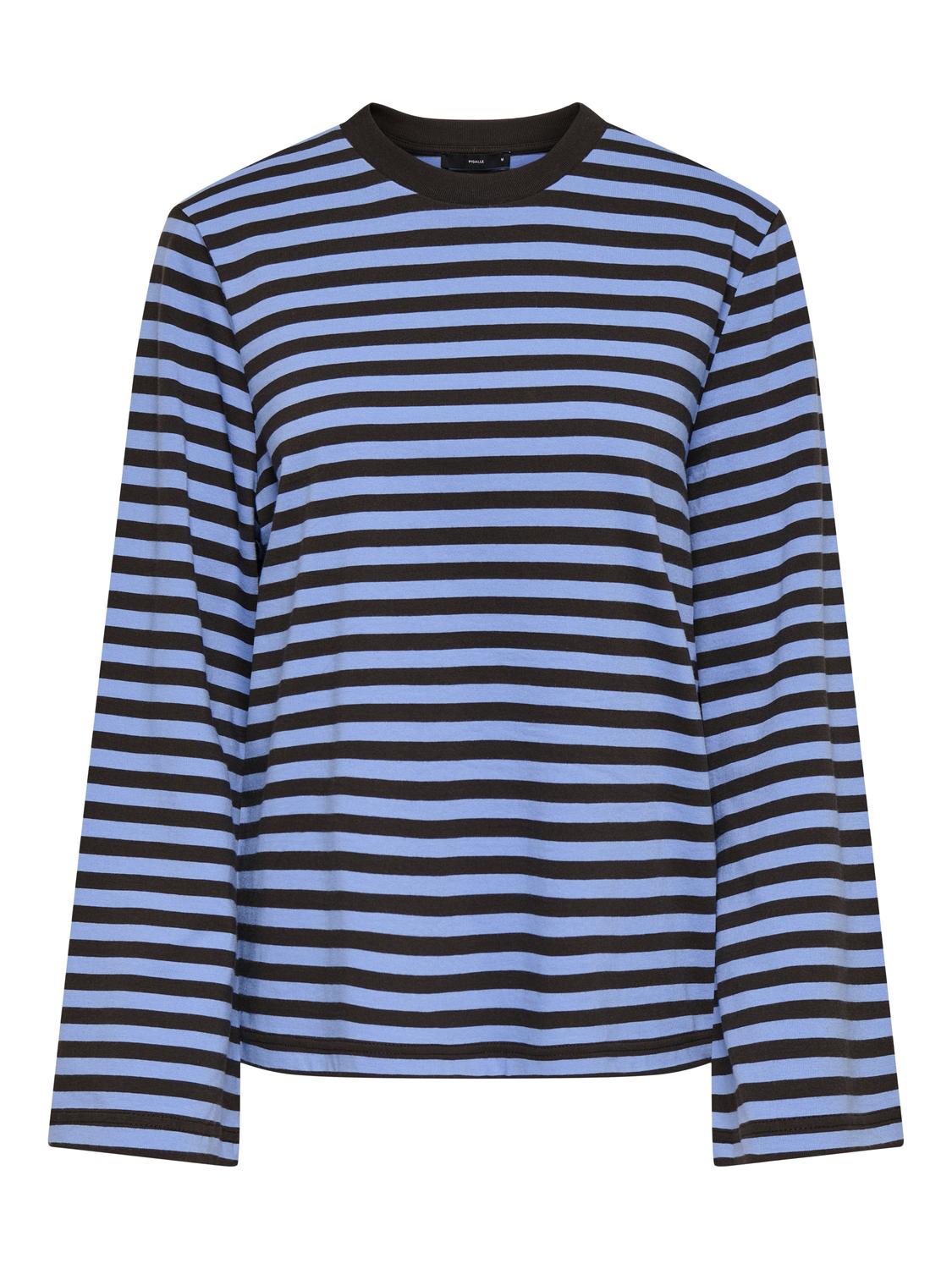 PGLISA STRIPE L/S TOP JRS