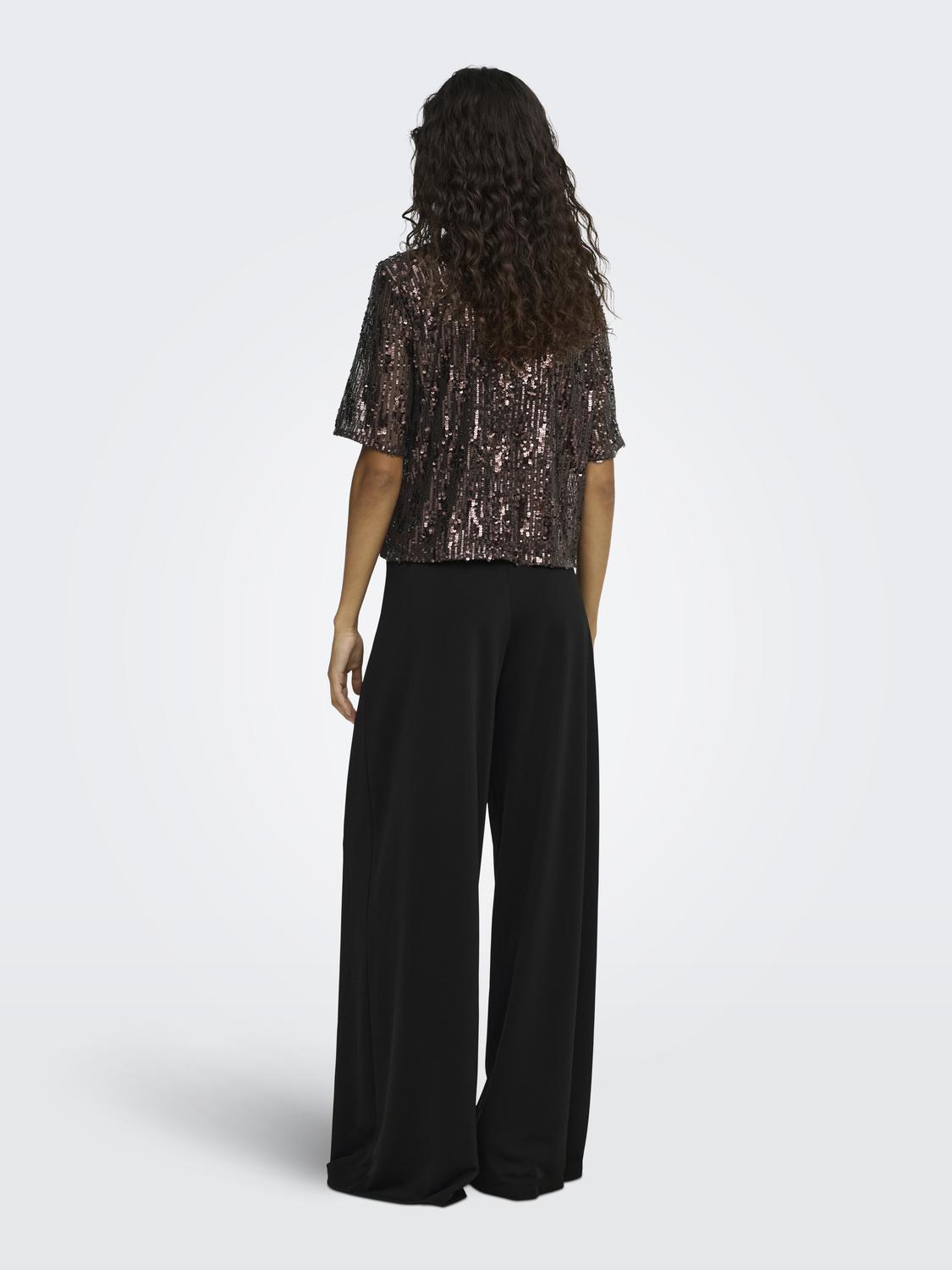 JDYDINA LIFE PLEAT WIDE PANT JRS NOOS - 2