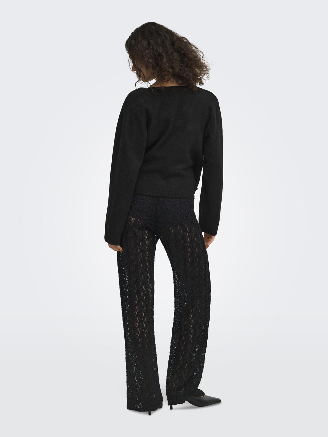 ONLLIVA LS V-NECK WRAP KNT - 2